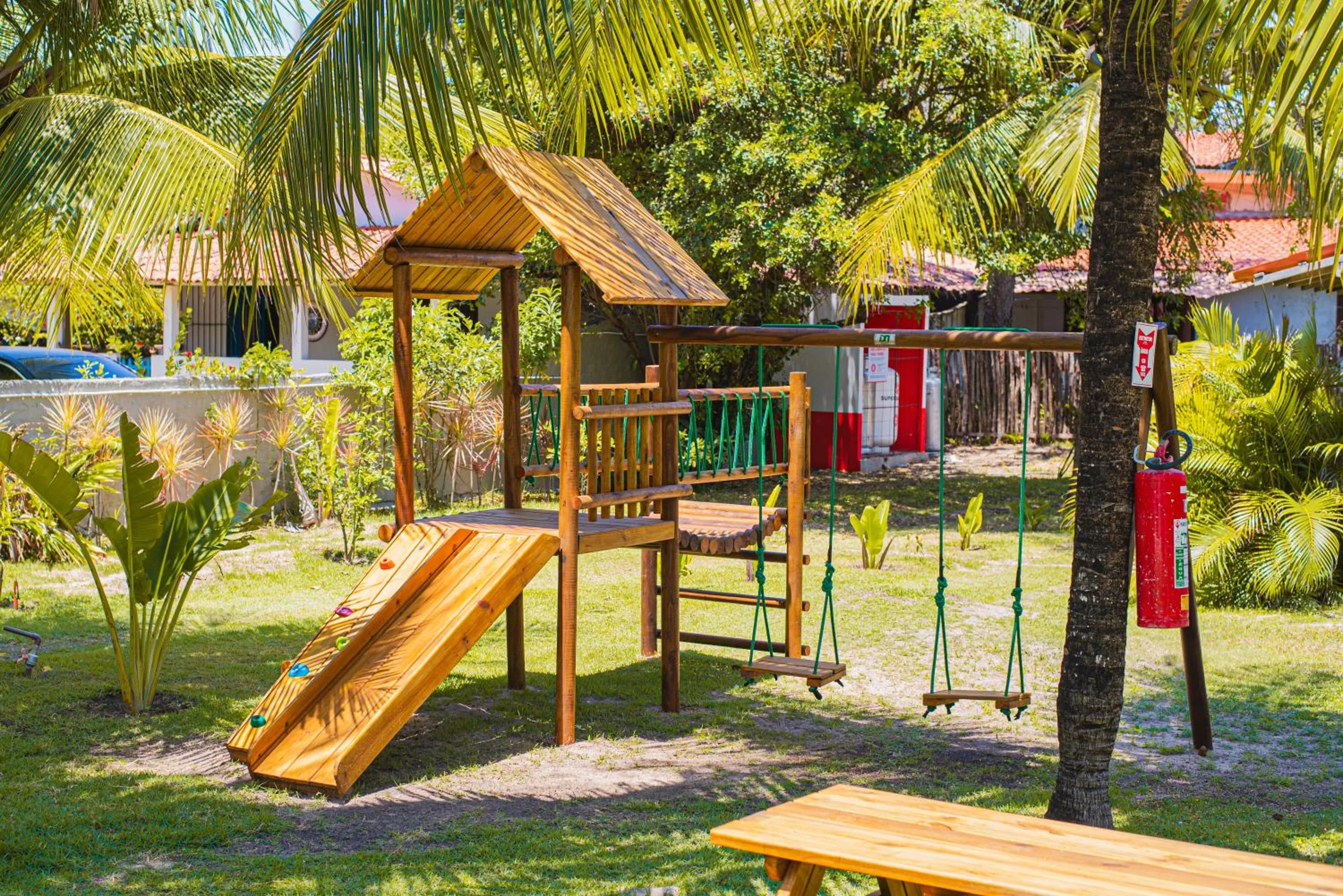 Children play ground in Privê Pontal de Maracaipe