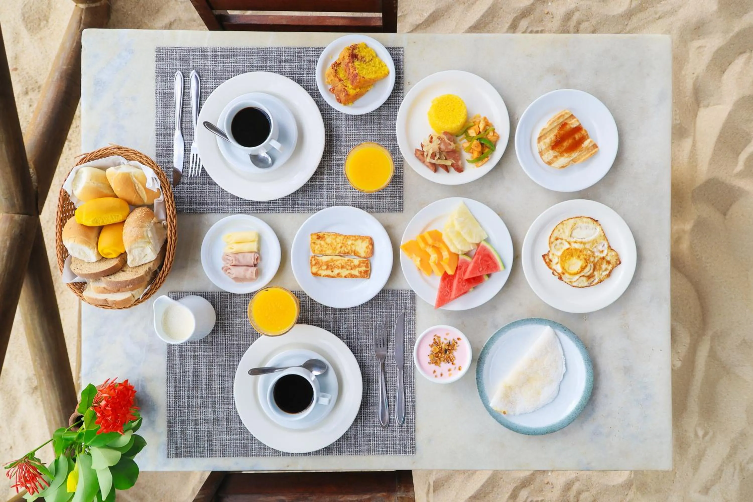 Breakfast in Privê Pontal de Maracaipe