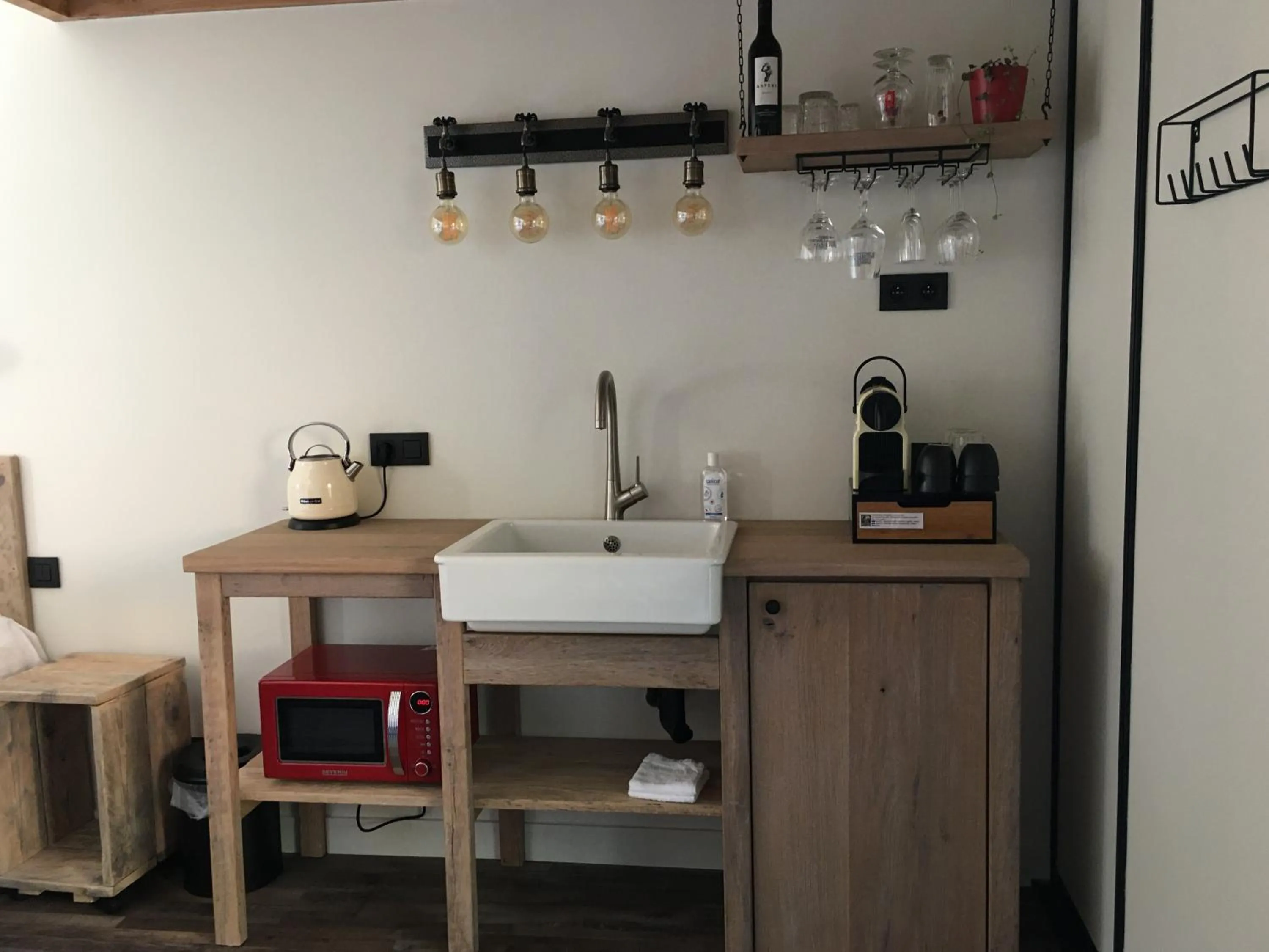 Kitchen or kitchenette in B&B Sint-Mariaburg