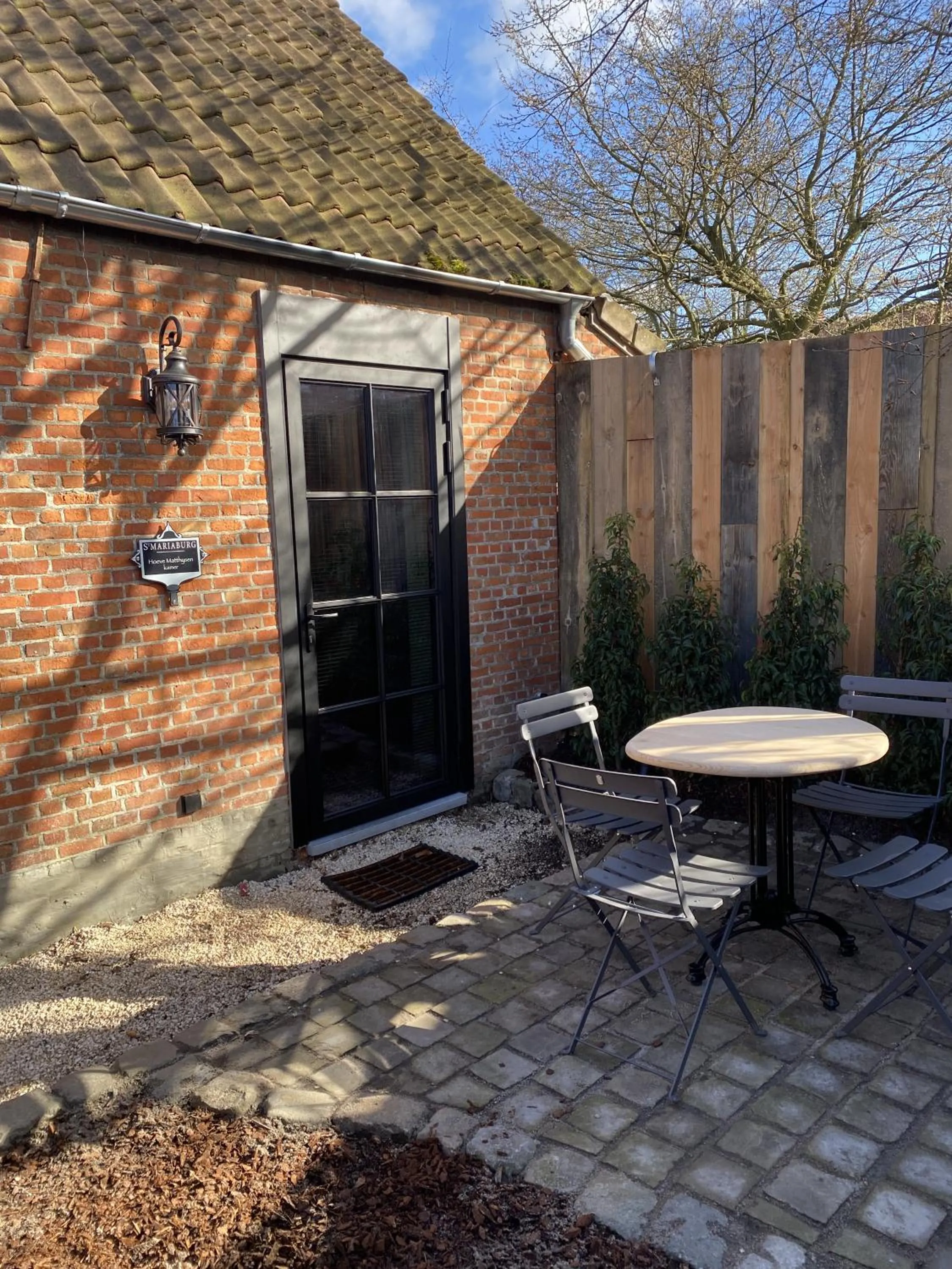 Balcony/Terrace in B&B Sint-Mariaburg