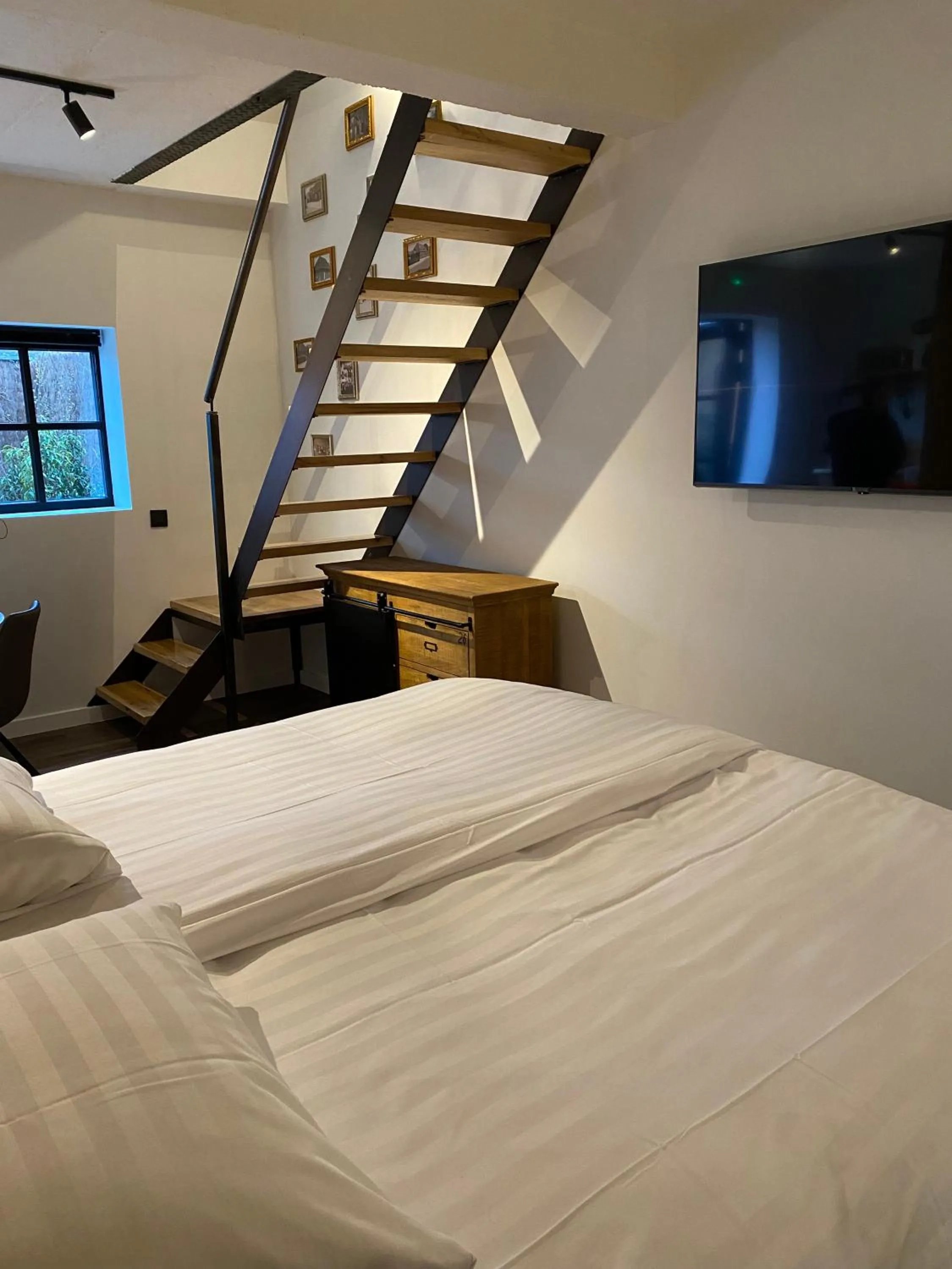 Bedroom, Bed in B&B Sint-Mariaburg