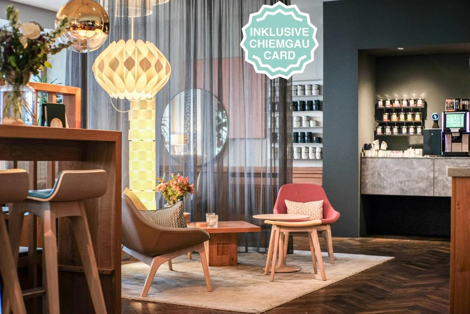 Communal lounge/ TV room in The Townhouse Ruhpolding - Individual Design & Casual Concept