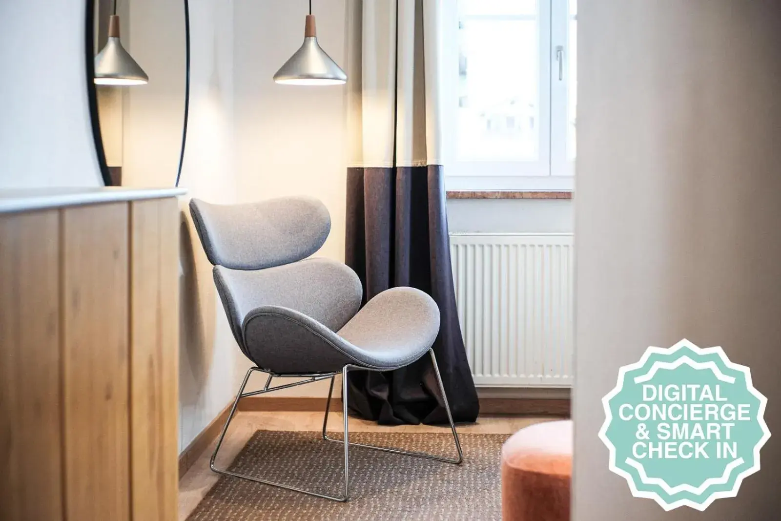 Living room in The Townhouse Ruhpolding - Individual Design & Casual Concept Living room in The Townhouse Ruhpolding - Individual Design & Casual Concept