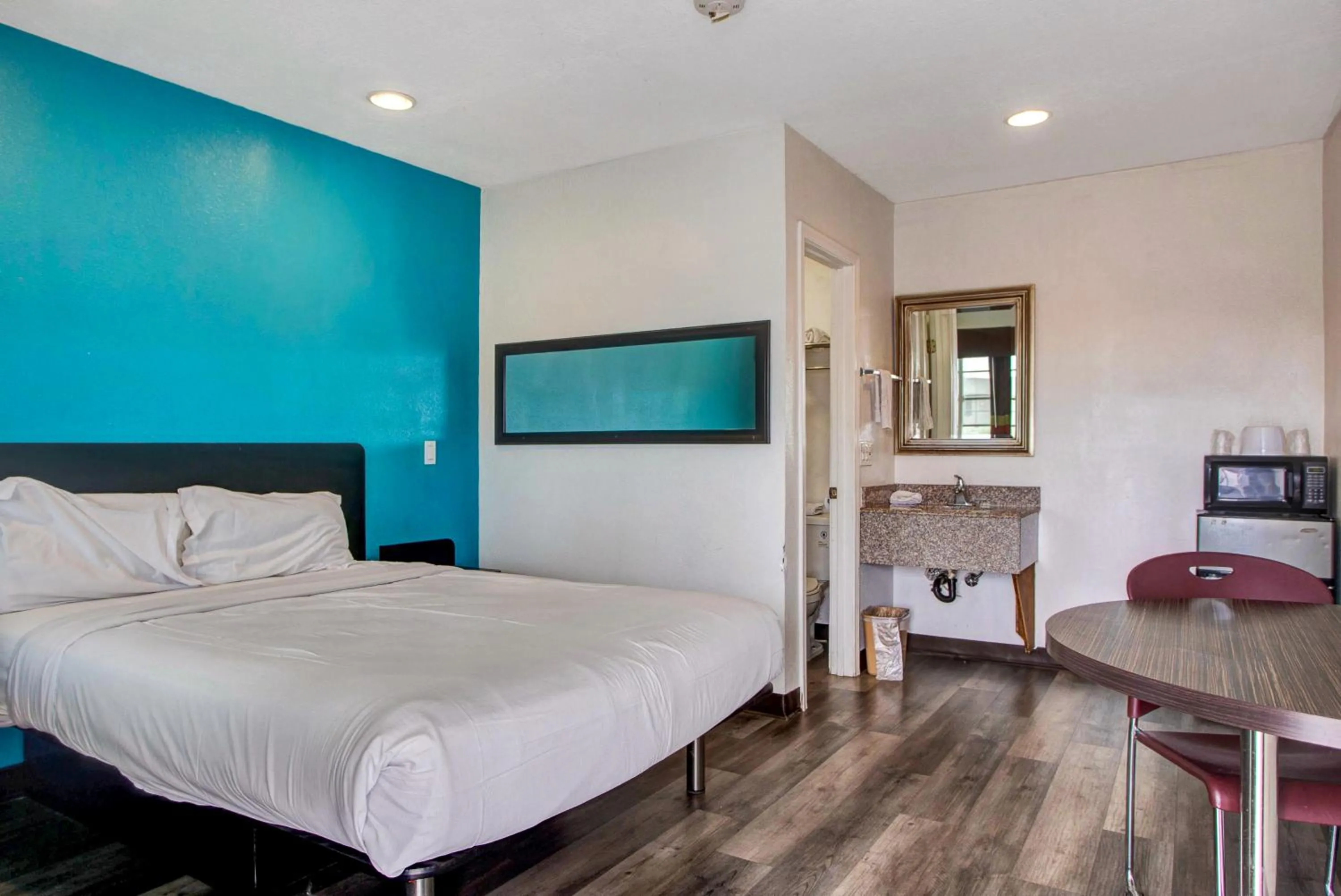 Bed in High Desert Inn