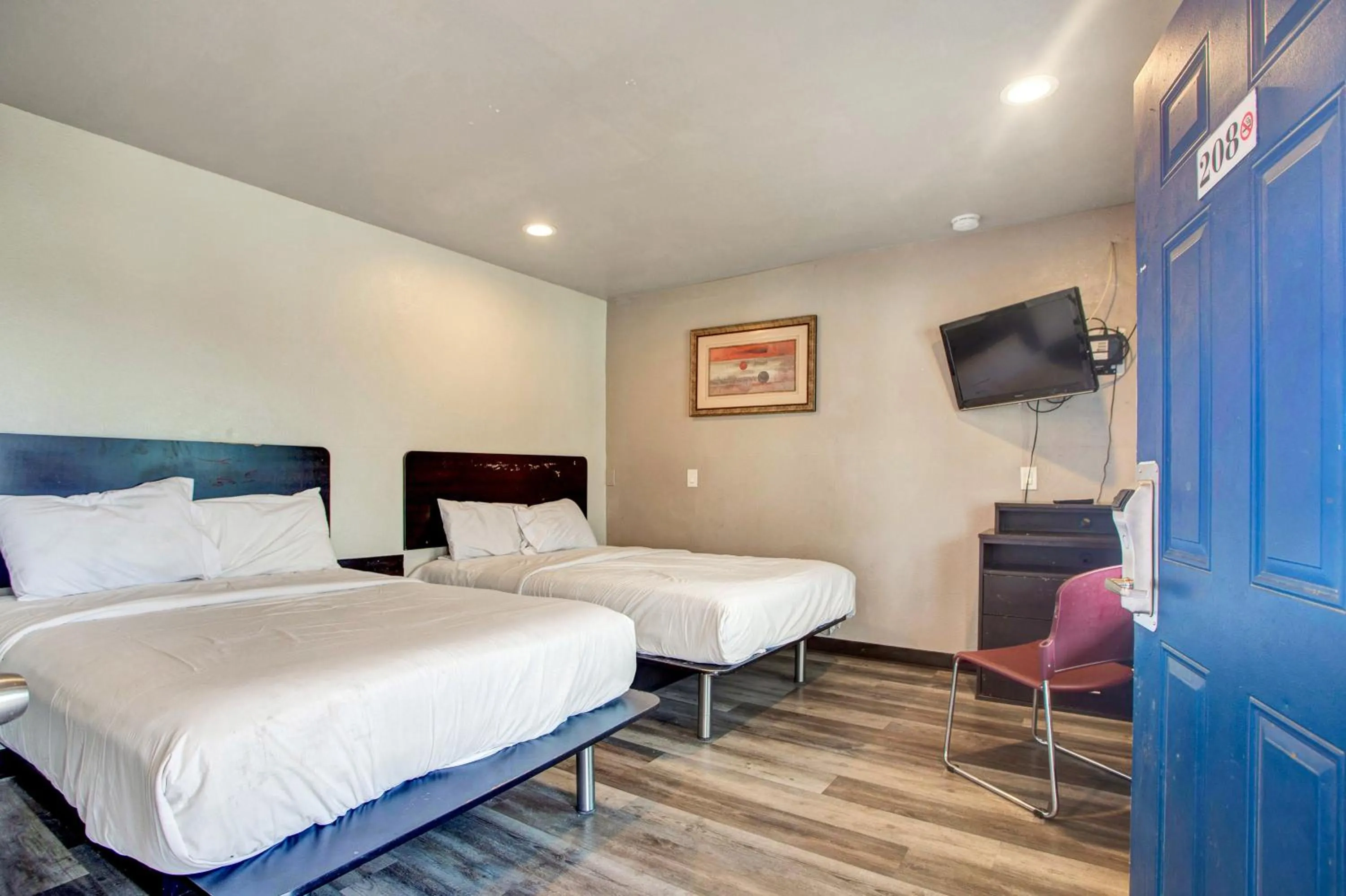 Bed in High Desert Inn