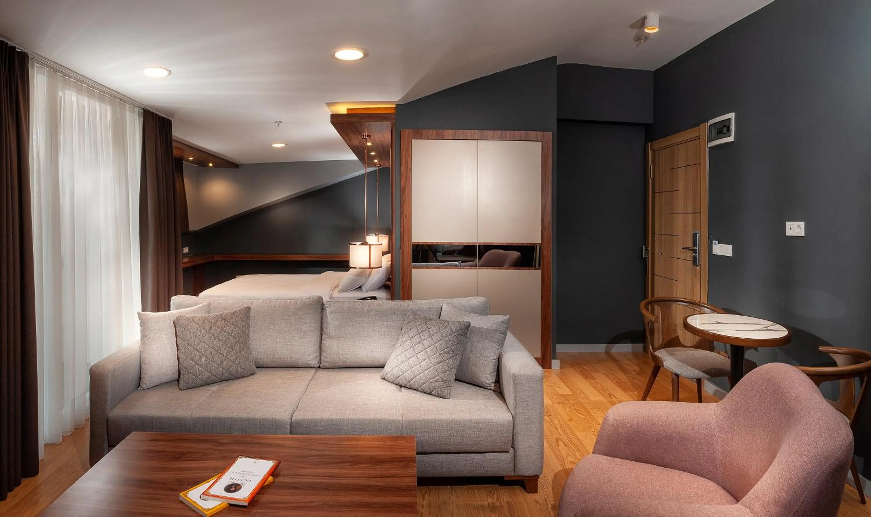 Bed in Vitabella Suites