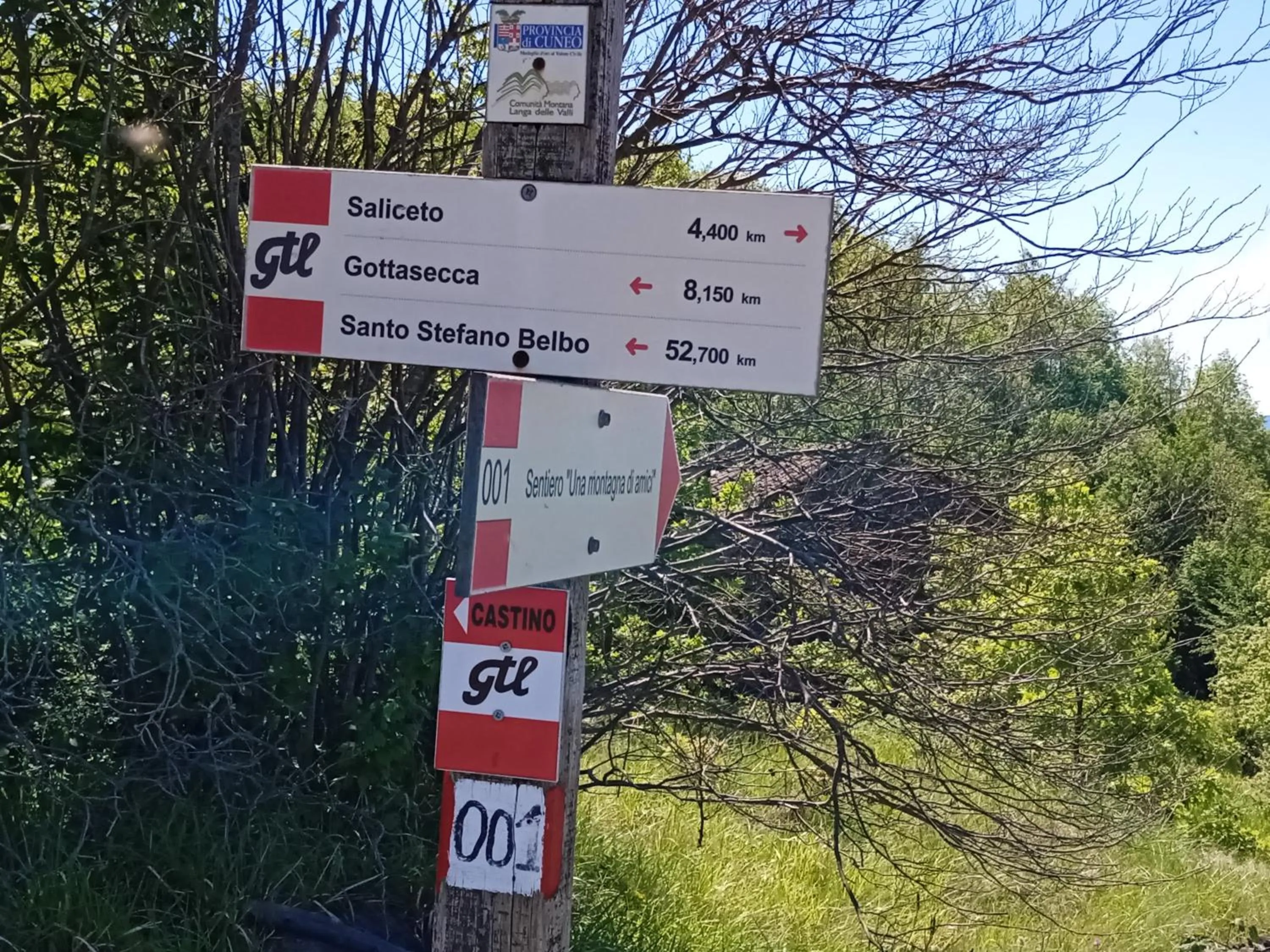 Natural landscape in Cascina Boschetto