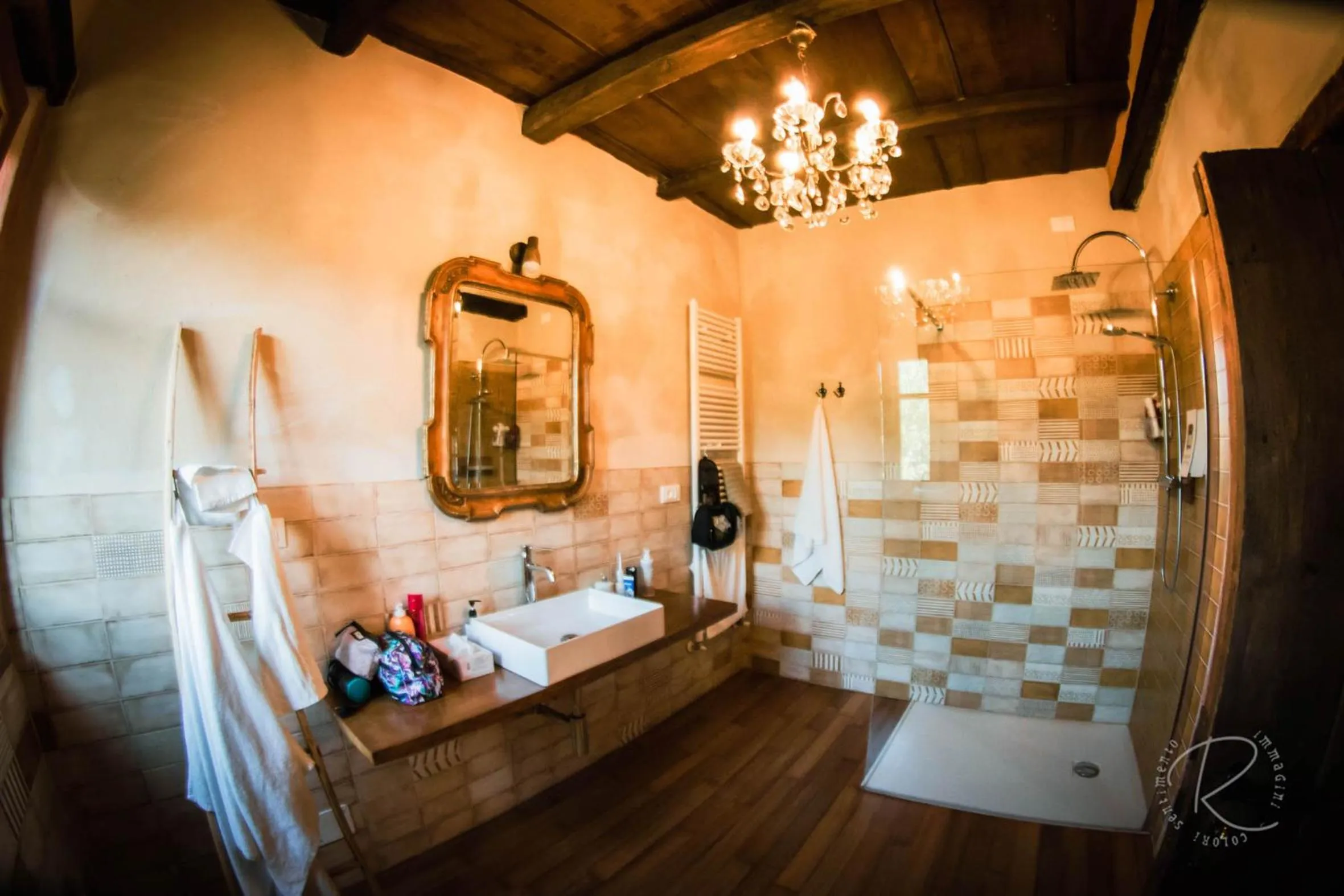 Bathroom in Cascina Boschetto