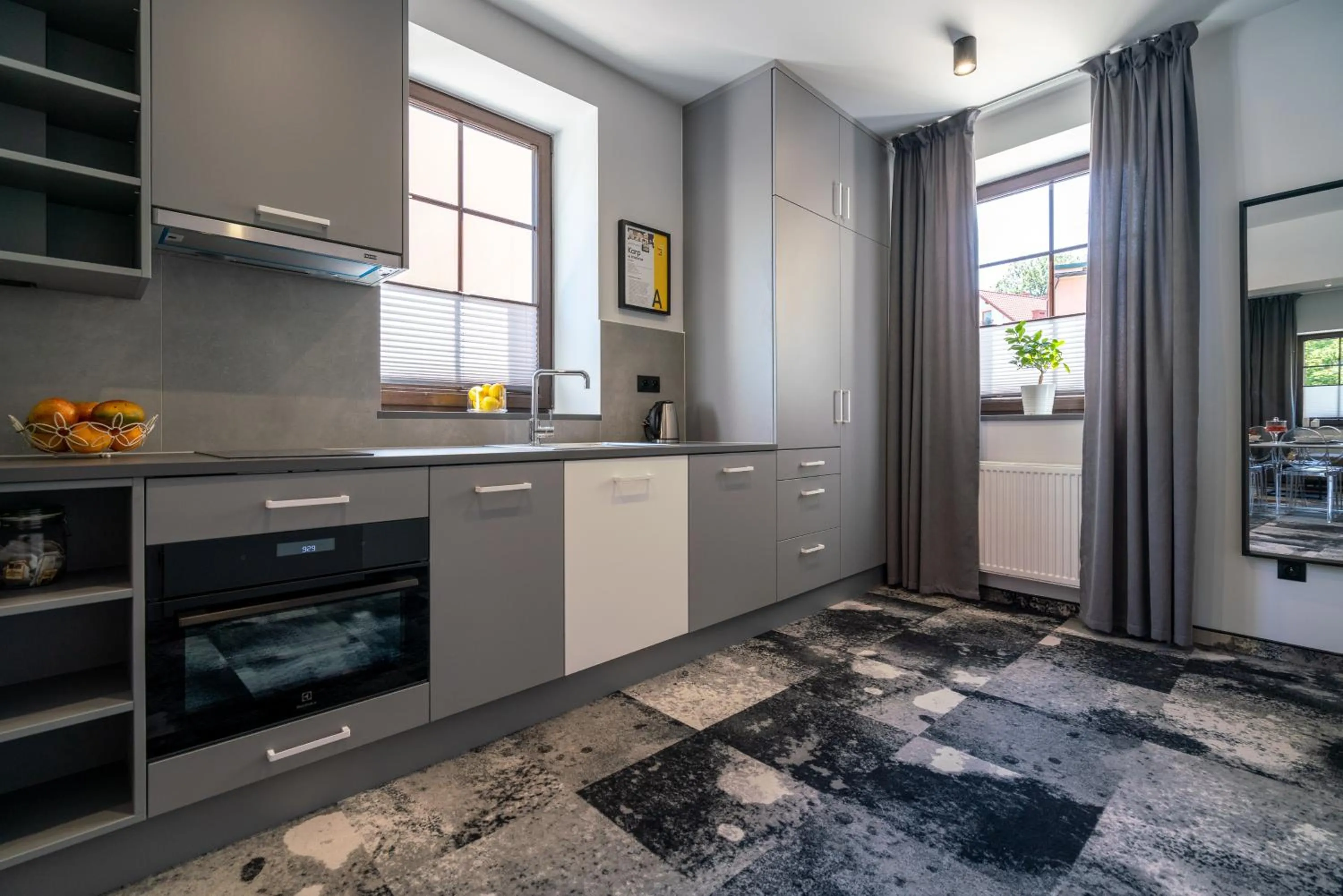 Kitchen or kitchenette in Carp&Bed Zator