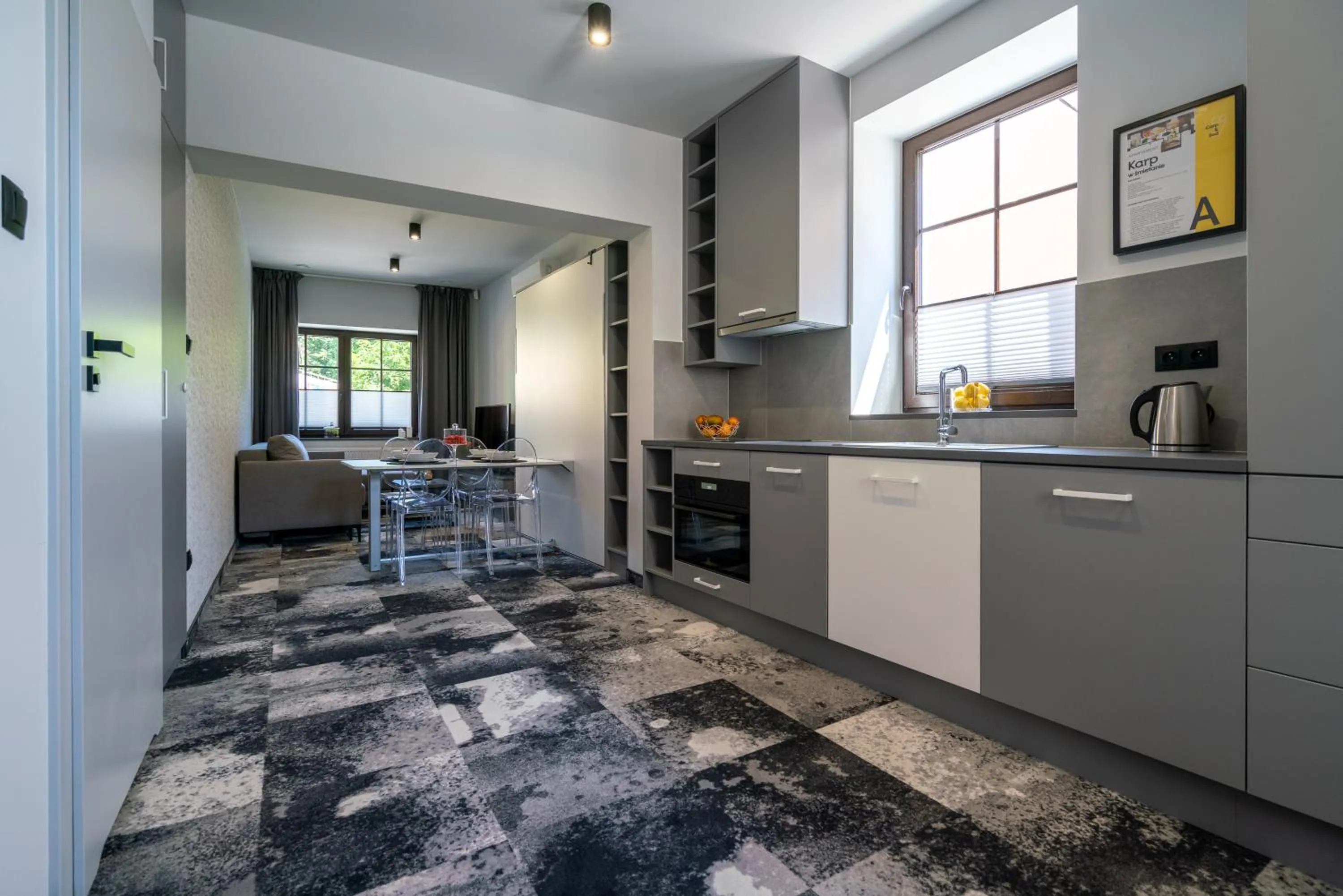 Kitchen or kitchenette in Carp&Bed Zator