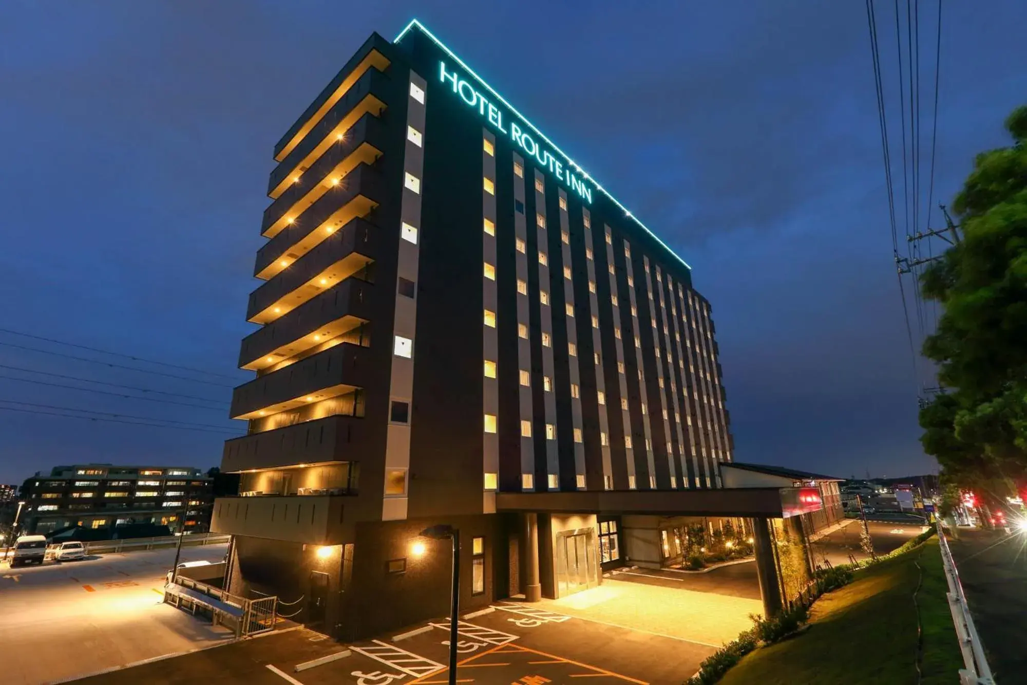 Property building in Route Inn Grantia Tokai Spa&Relaxation Property building in Route Inn Grantia Tokai Spa&Relaxation