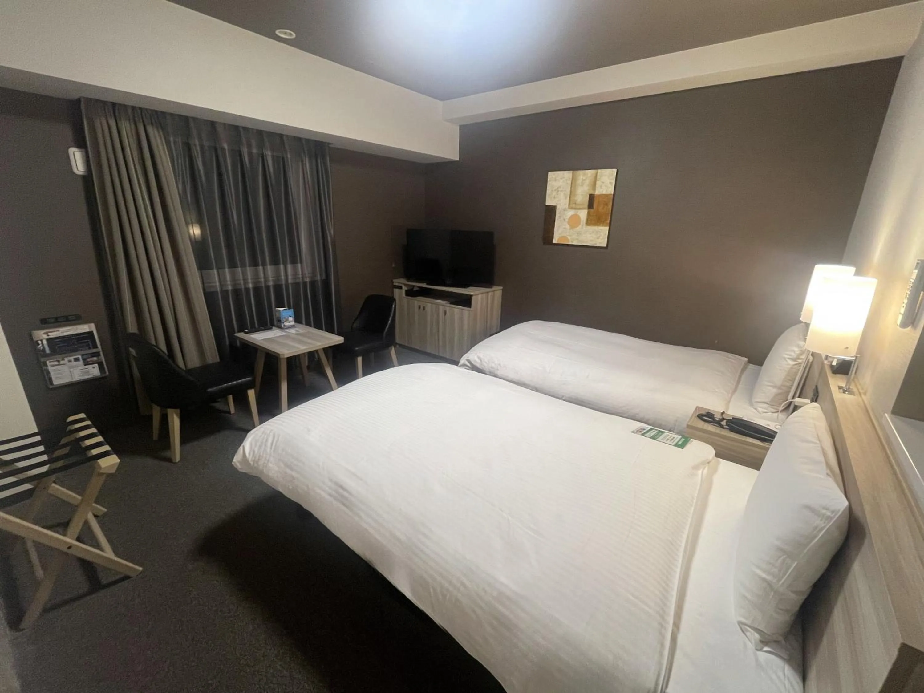 Photo of the whole room, Bed in Route Inn Grantia Tokai Spa&Relaxation