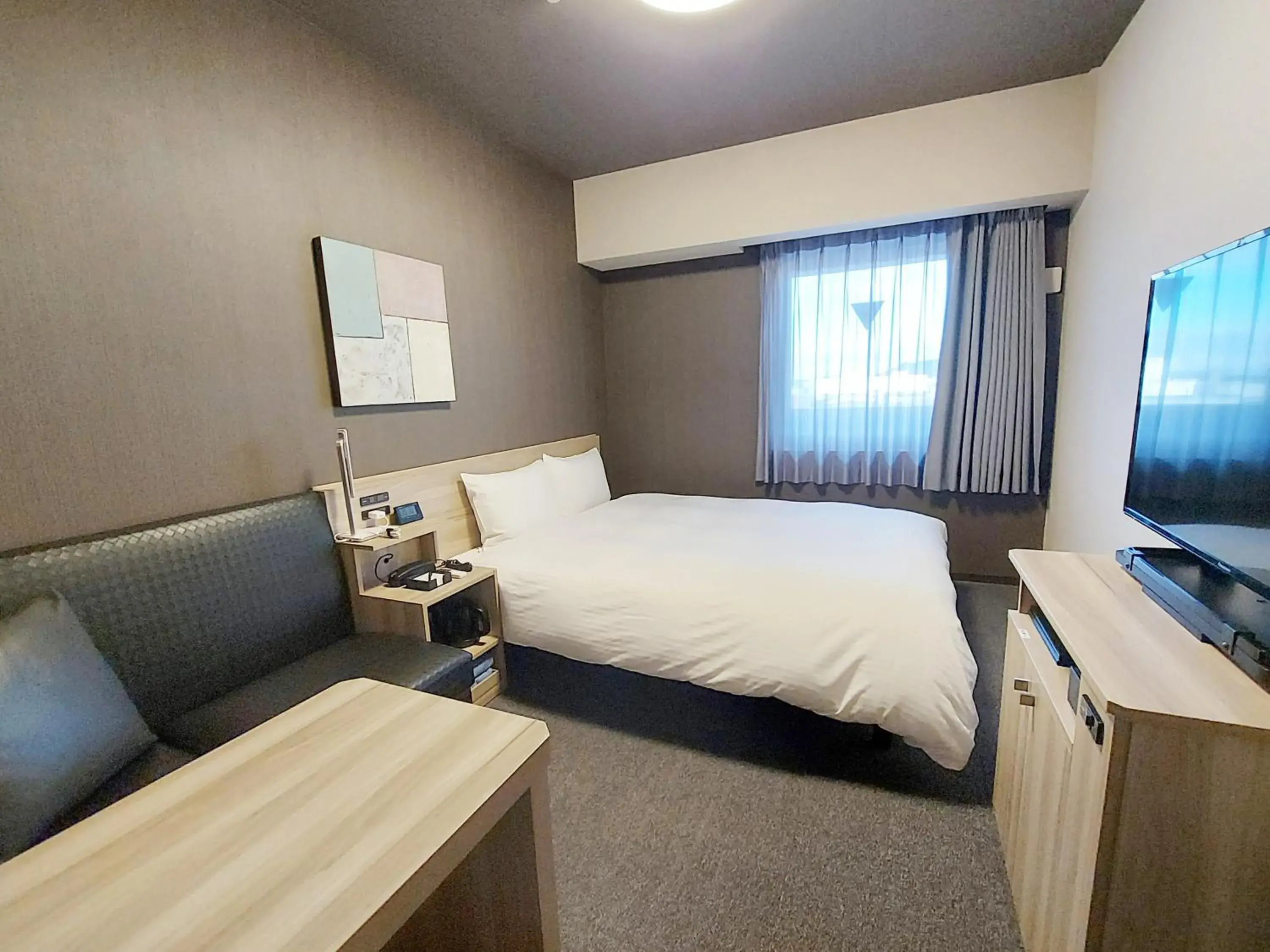 Photo of the whole room, Bed in Hotel Route Inn Kusatsu Ritto -Ritto Inter Kokudo 1 gou- Photo of the whole room, Bed in Hotel Route Inn Kusatsu Ritto -Ritto Inter Kokudo 1 gou-