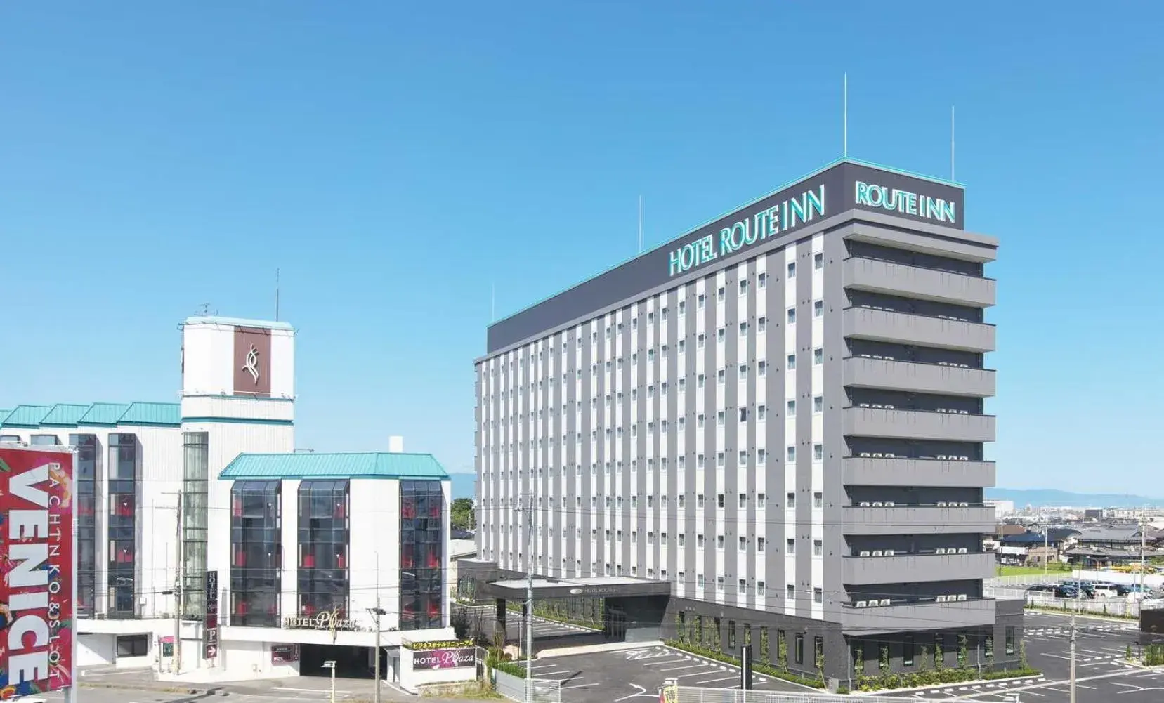 Property building in Hotel Route Inn Kusatsu Ritto -Ritto Inter Kokudo 1 gou- Property building in Hotel Route Inn Kusatsu Ritto -Ritto Inter Kokudo 1 gou-