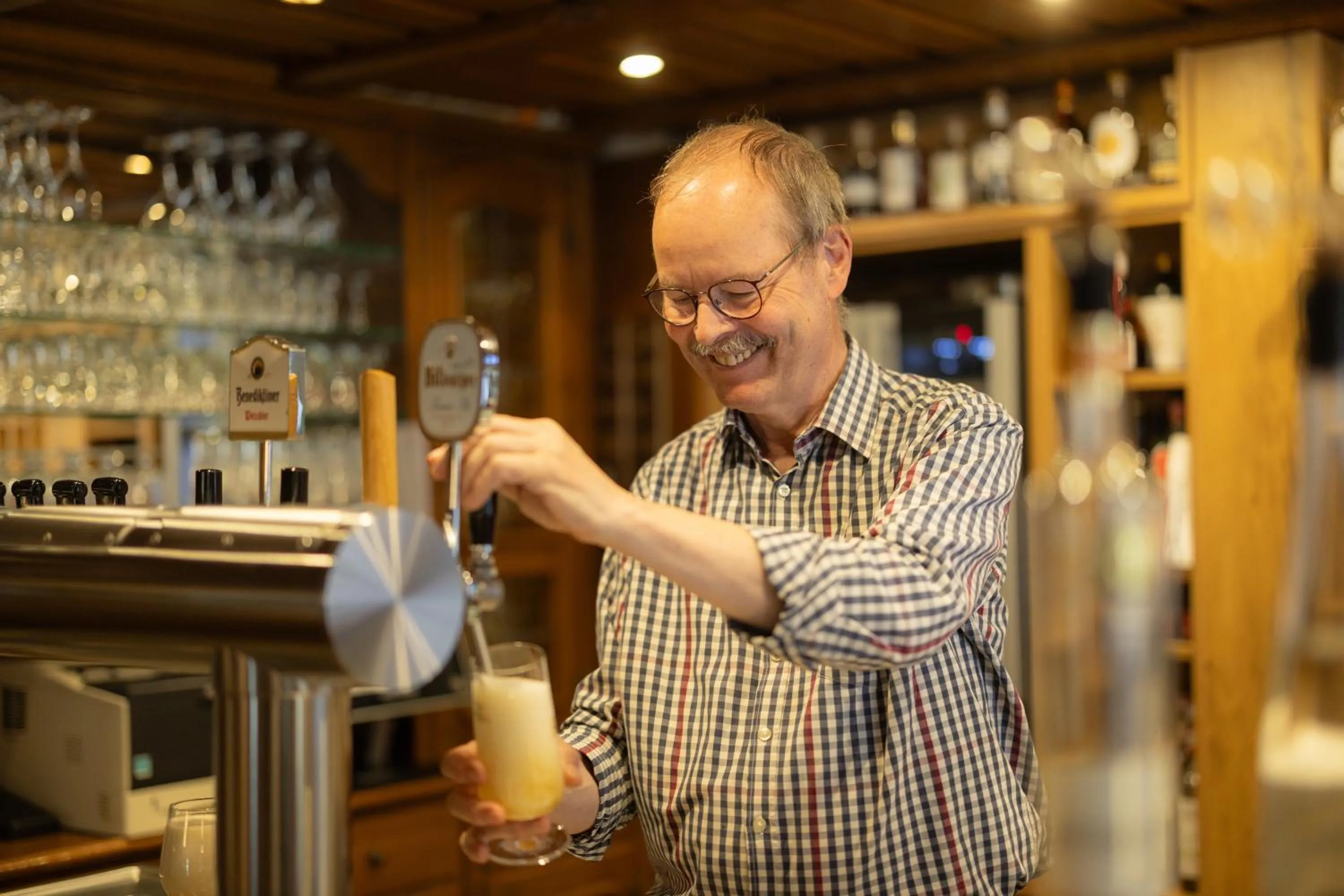 Lounge or bar in Landgasthof Gilsbach