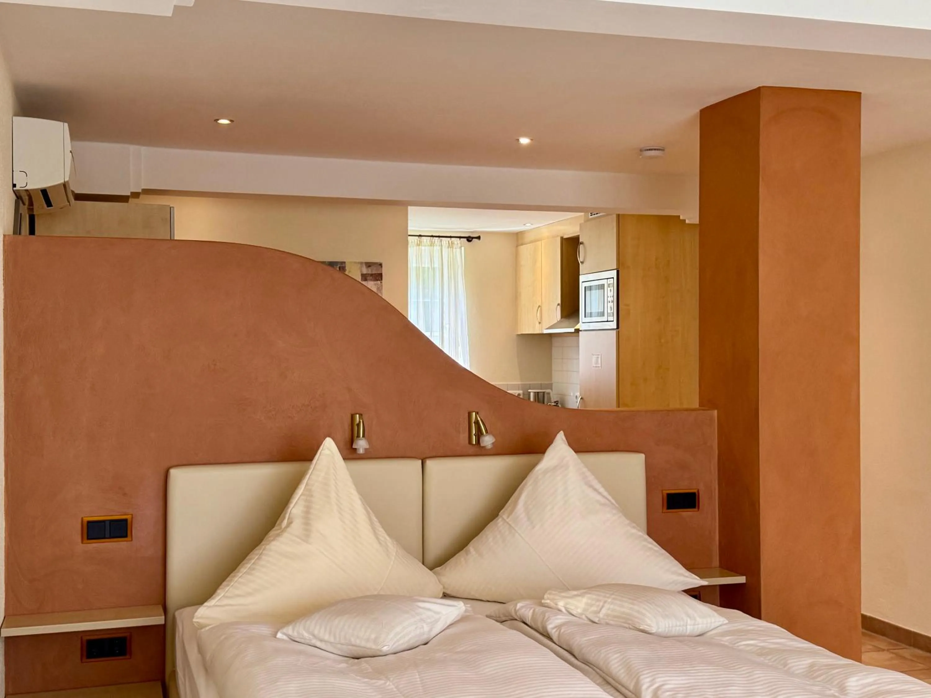 Bed in Engelhard Das Landhotel Garni