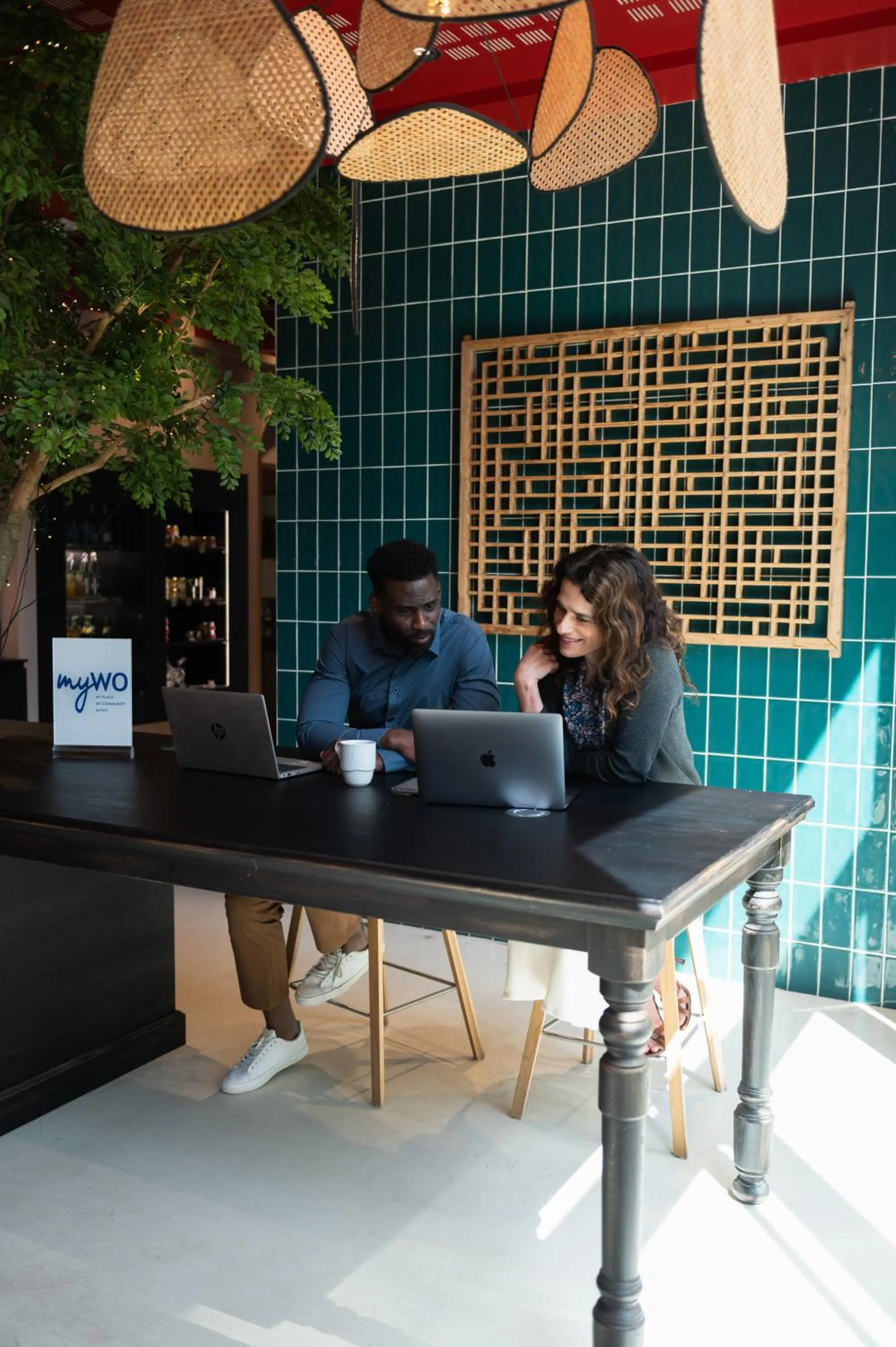 Seating area in Aiden by Best Western Lorient Centre