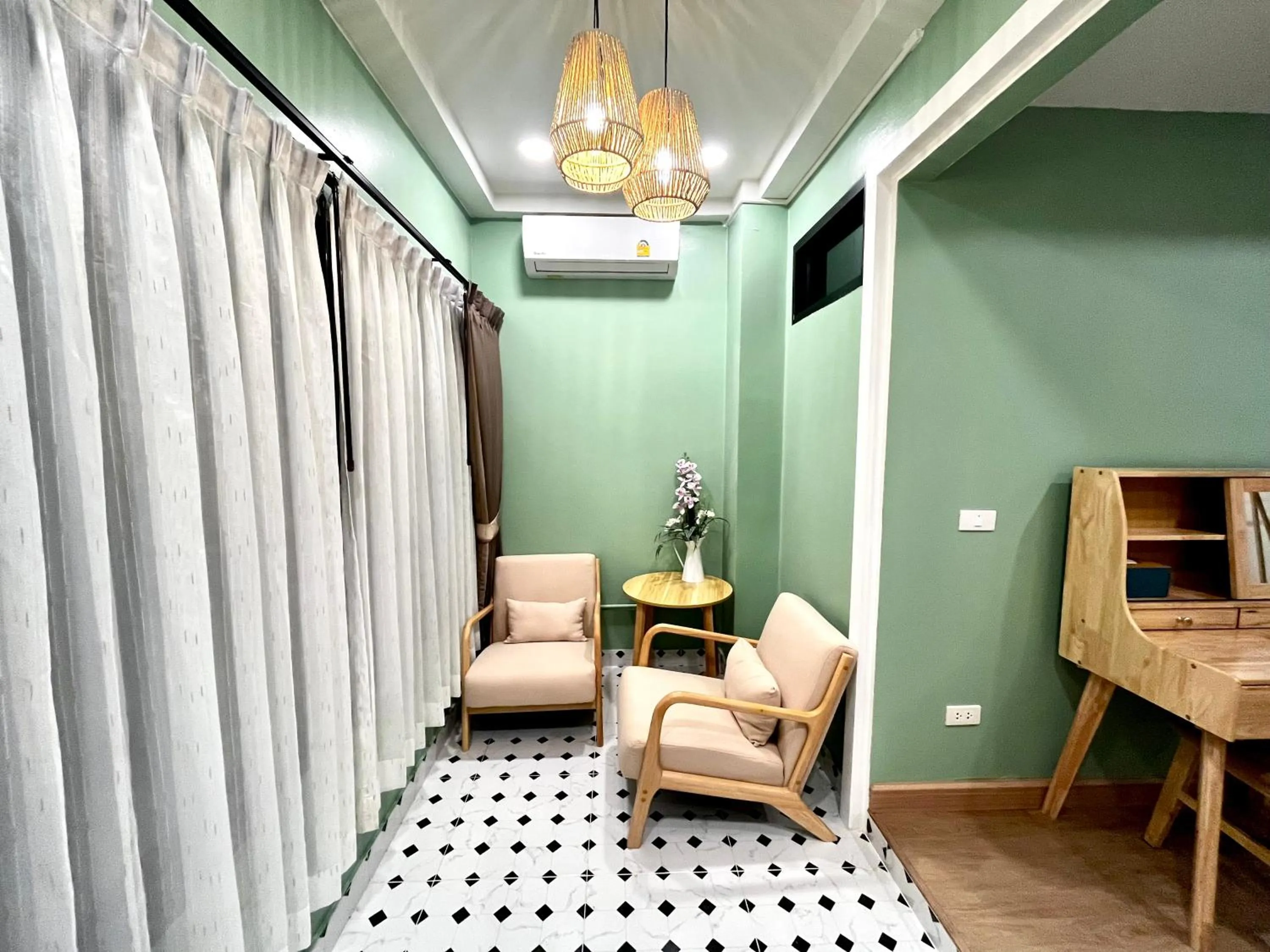 Living room, Bed in USABAI Riverside Boutique Hotel