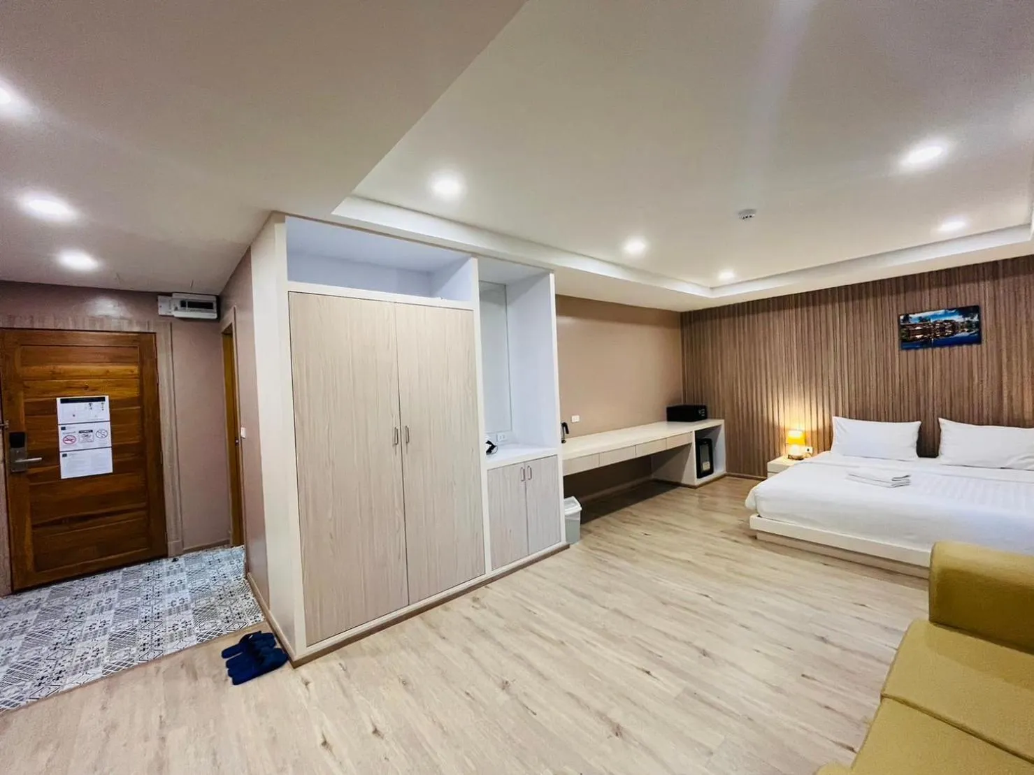 Bed in USABAI Riverside Boutique Hotel