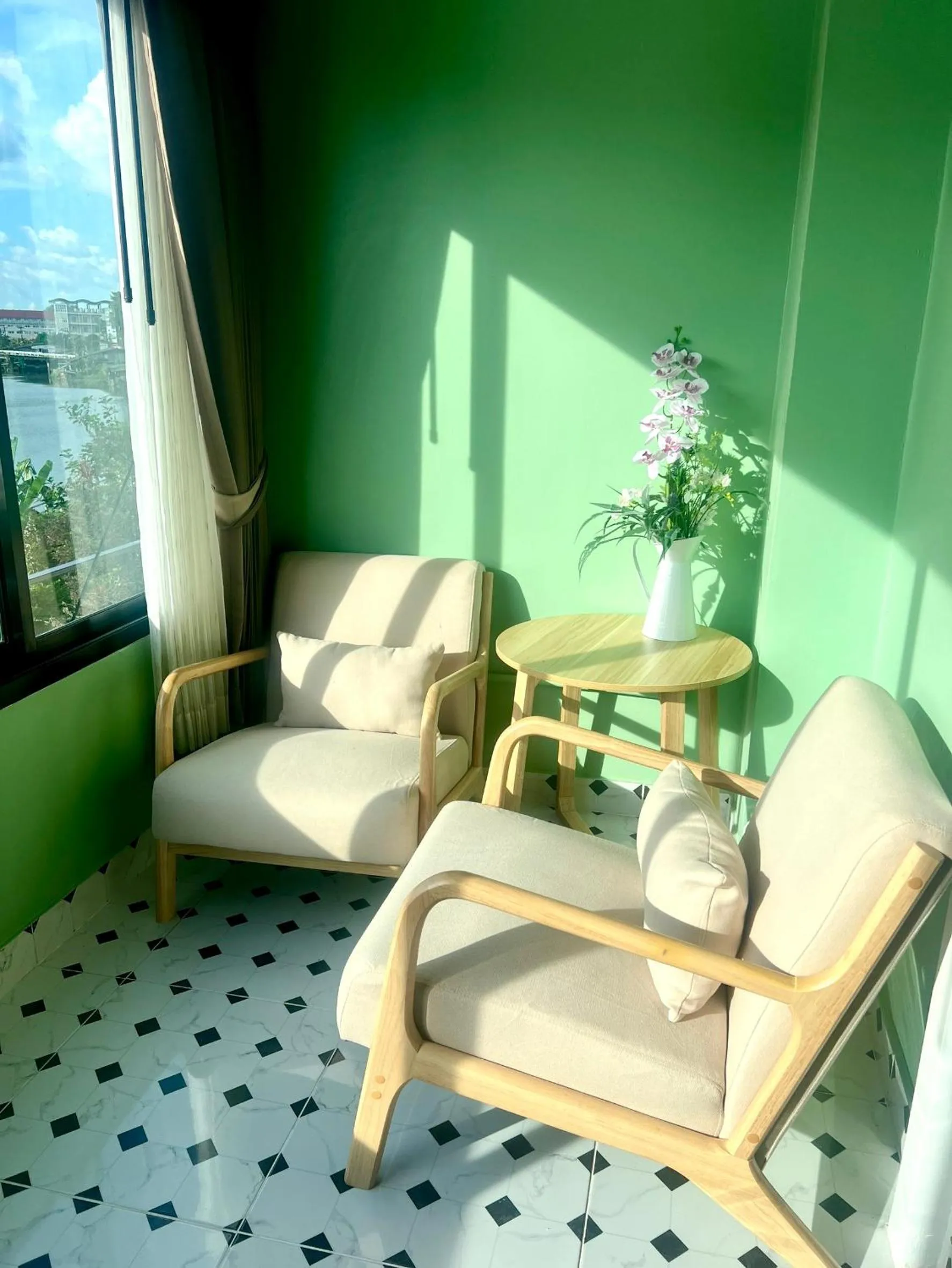 Living room in USABAI Riverside Boutique Hotel