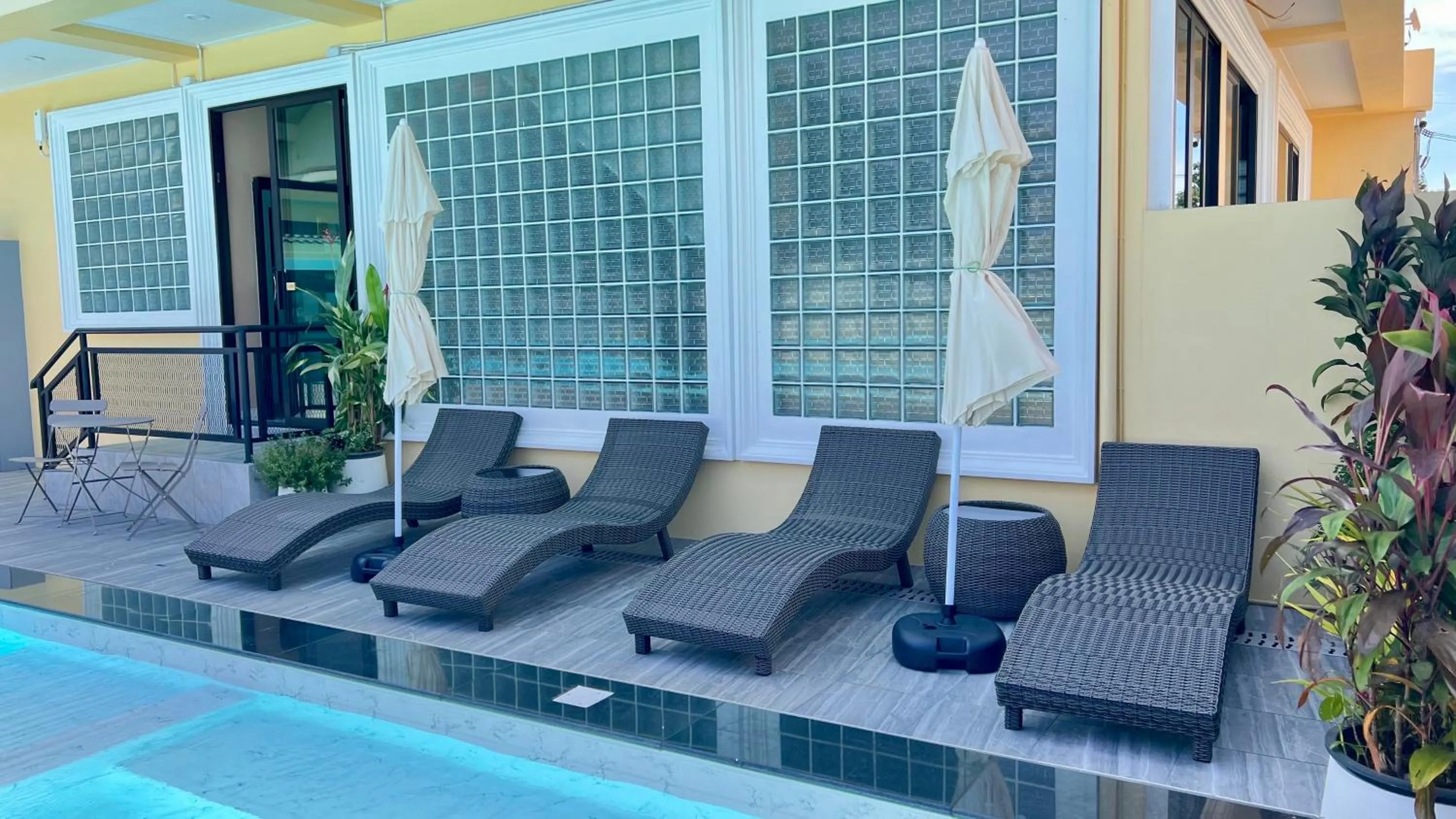 Seating area in USABAI Riverside Boutique Hotel