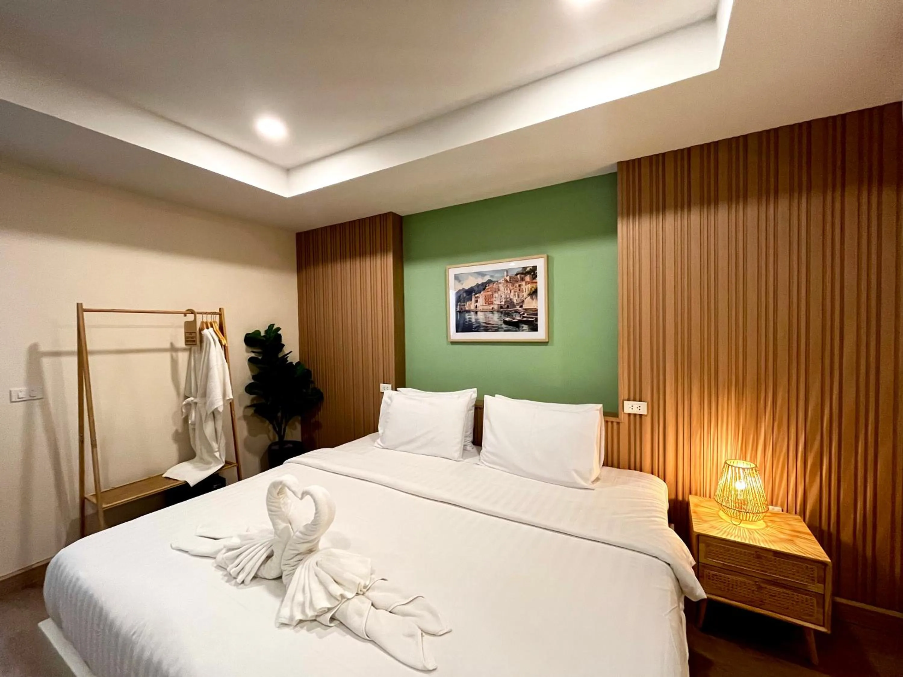 Bed in USABAI Riverside Boutique Hotel