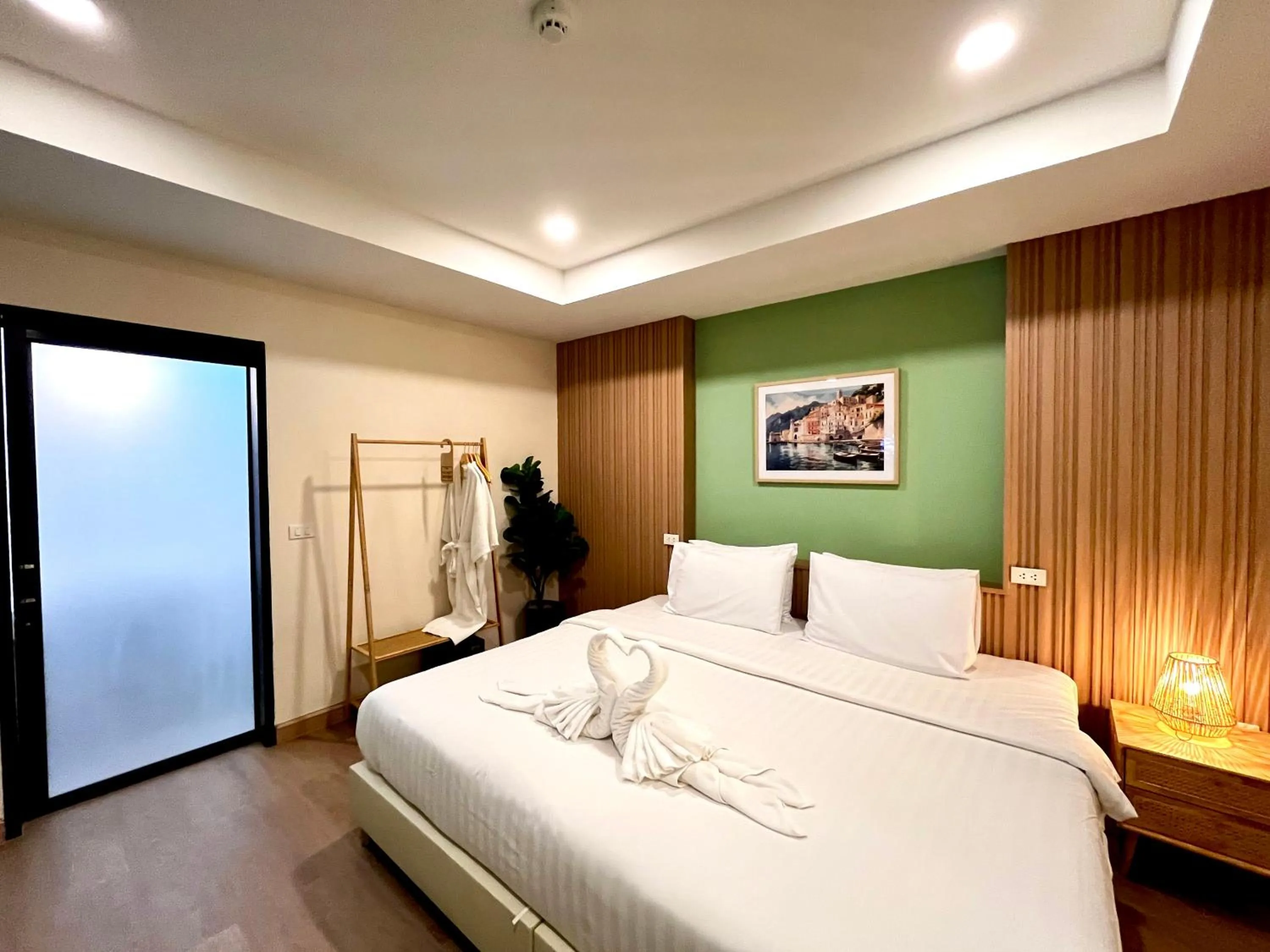 Bed in USABAI Riverside Boutique Hotel