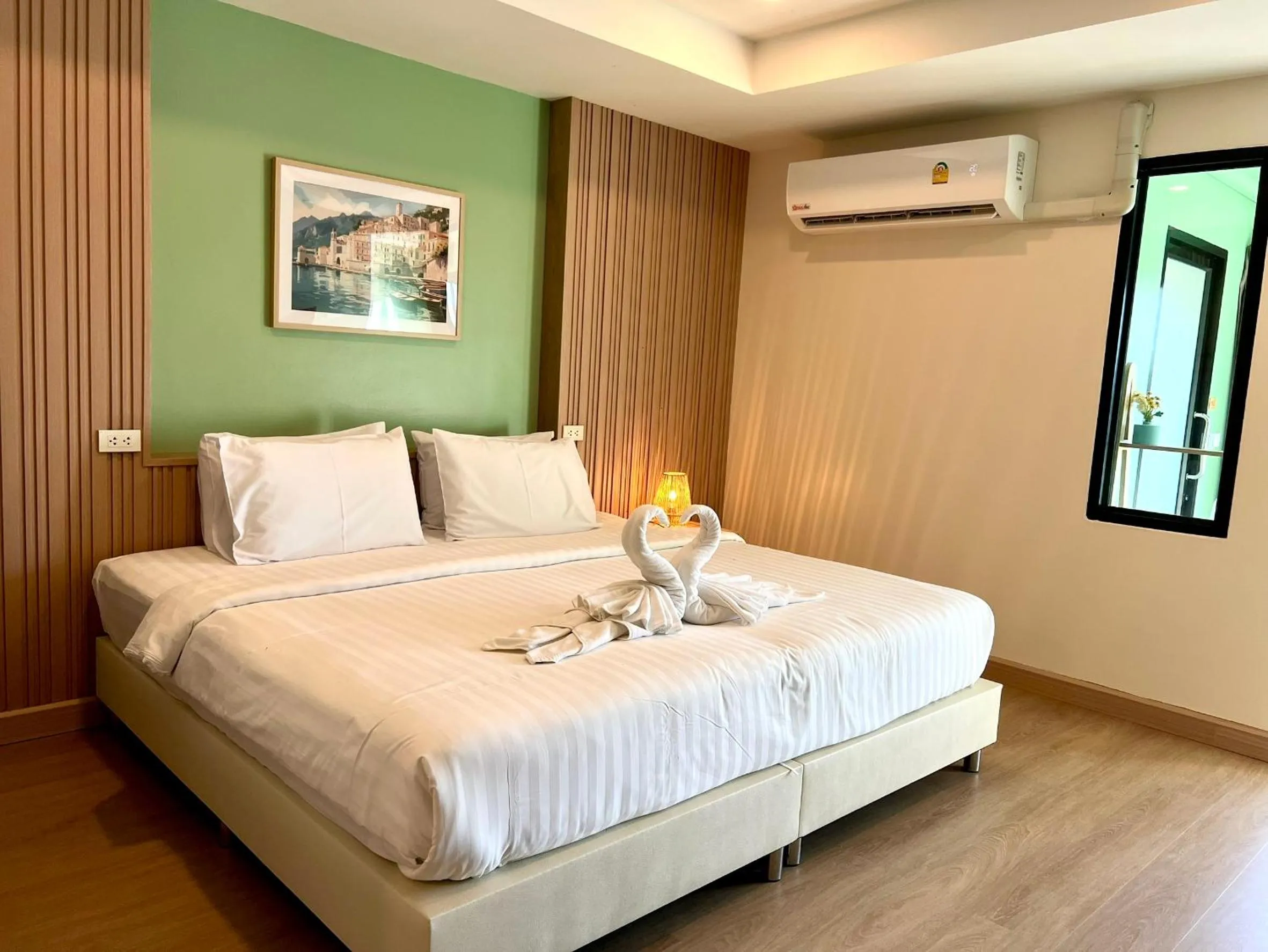 Bed in USABAI Riverside Boutique Hotel