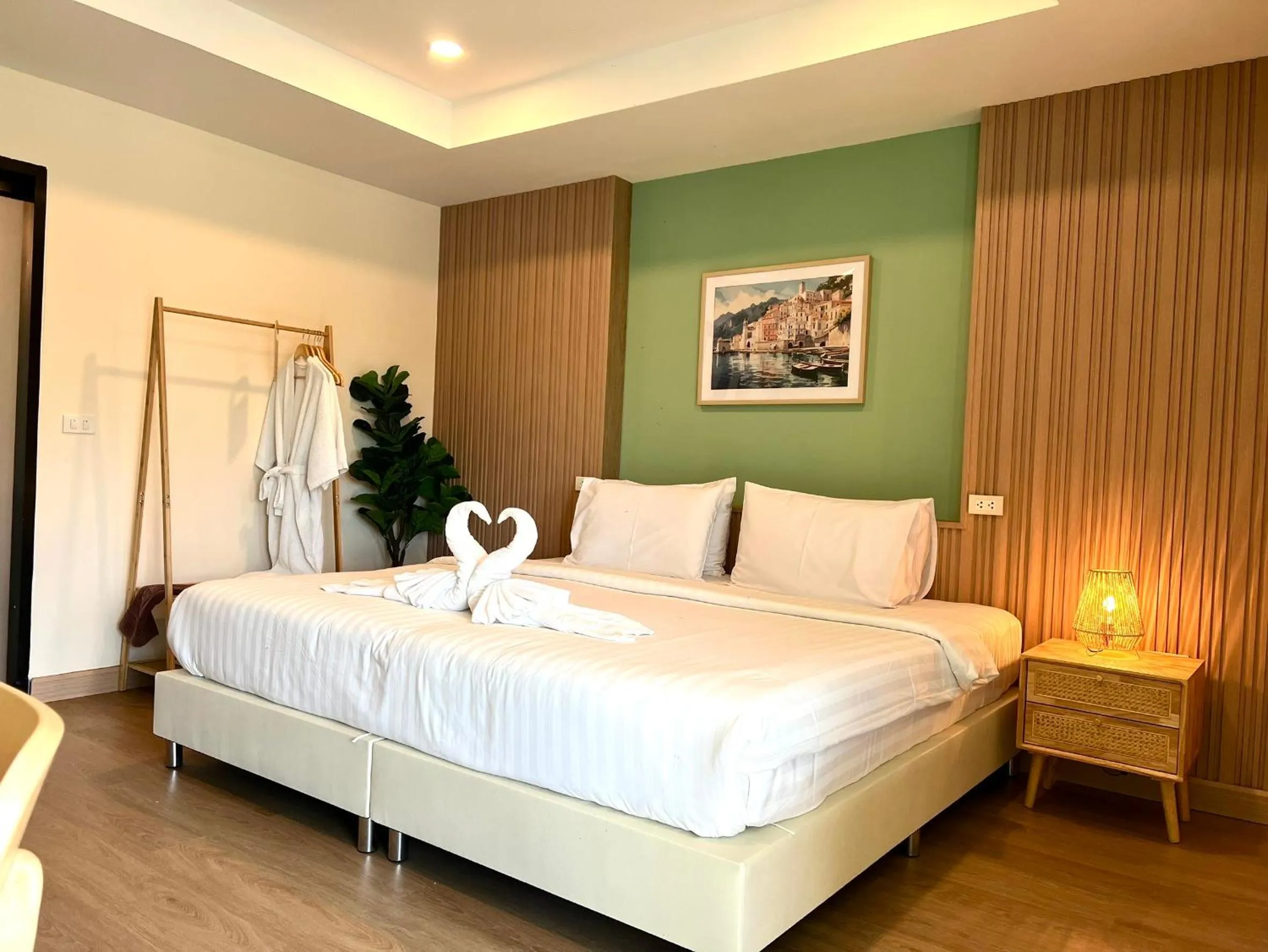 Bed in USABAI Riverside Boutique Hotel