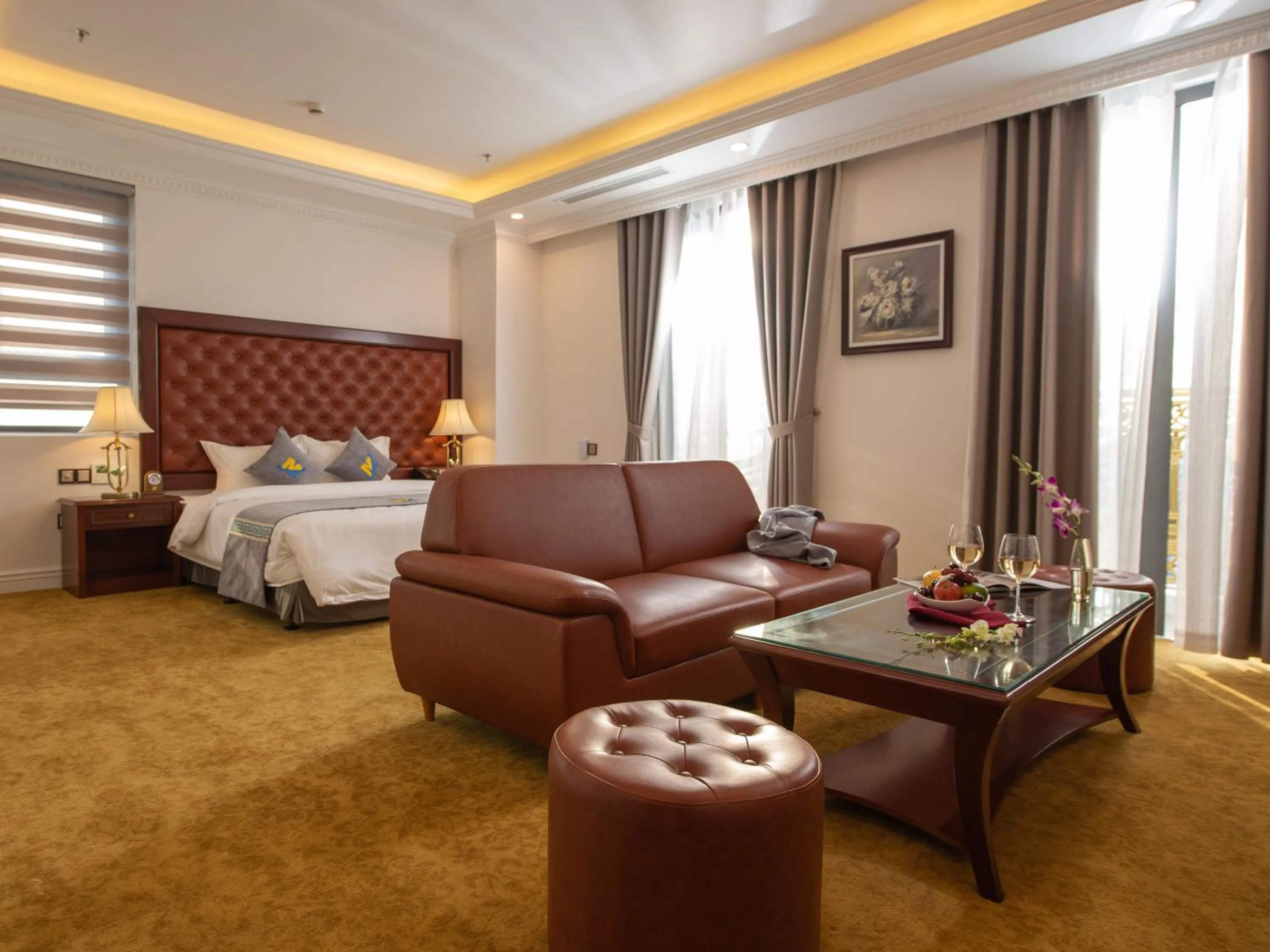 Photo of the whole room, Bed in THE SHINE HOTEL