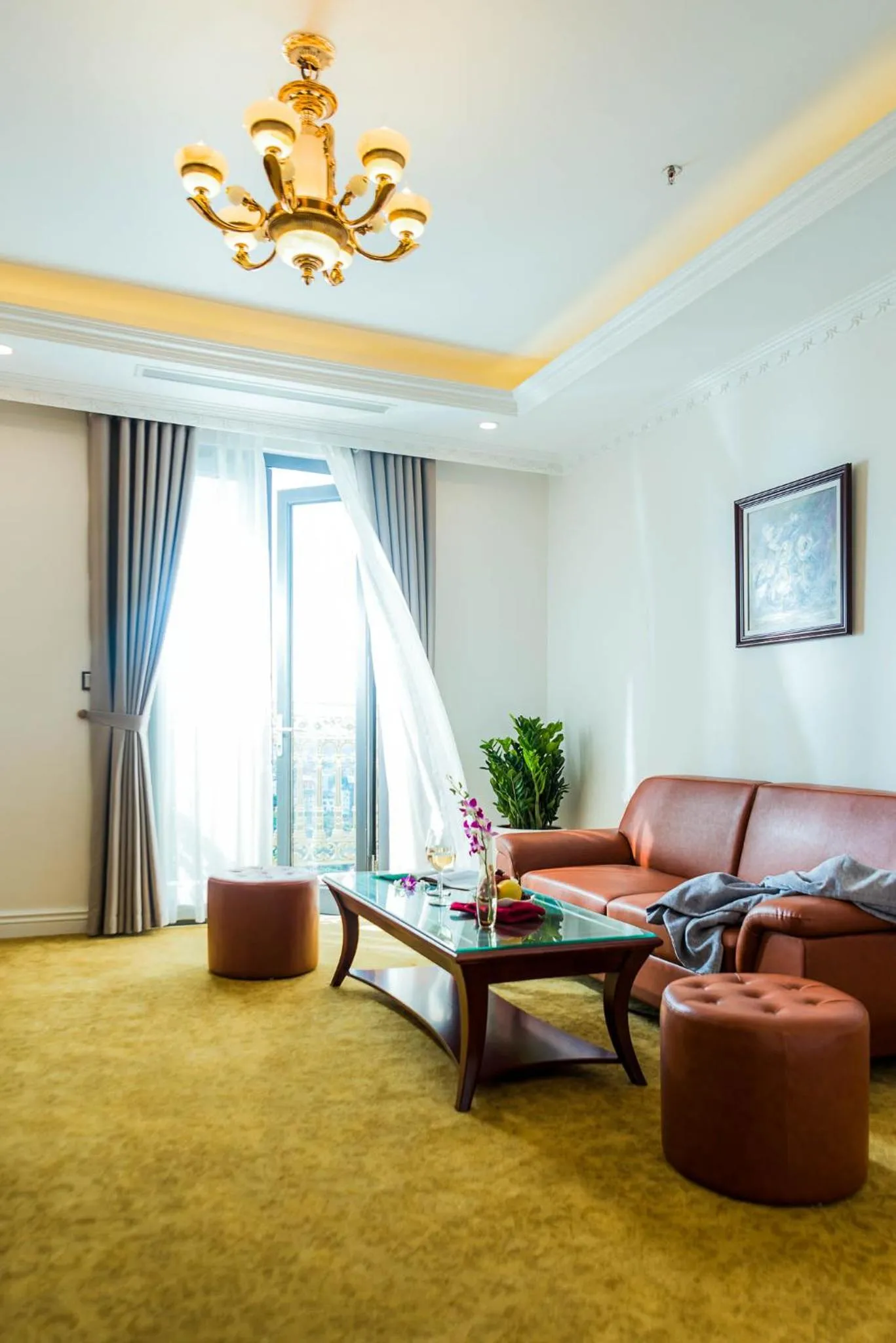 Seating area in THE SHINE HOTEL