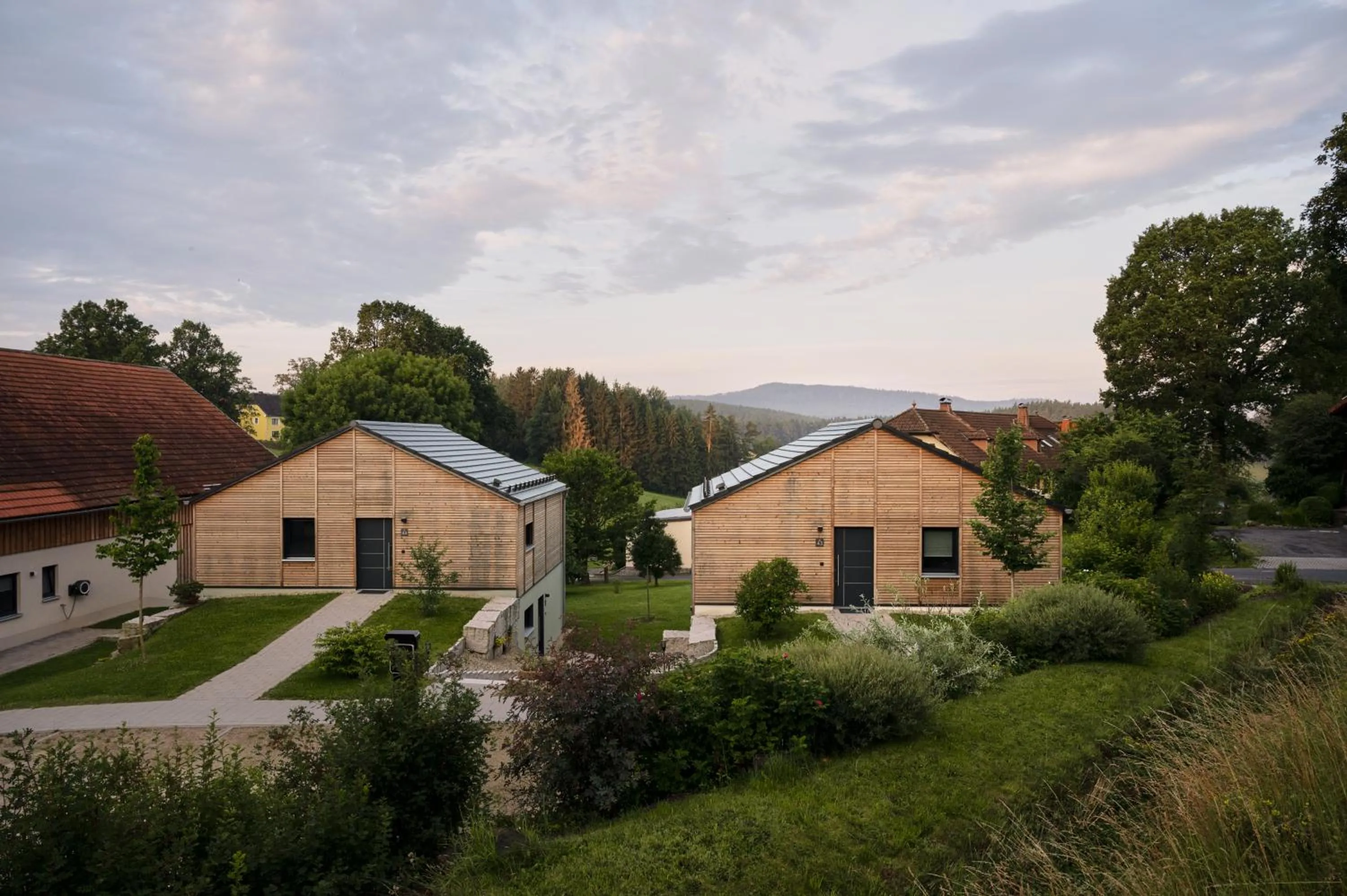 Property building in BLEIBE VIER Ferienwohnungen