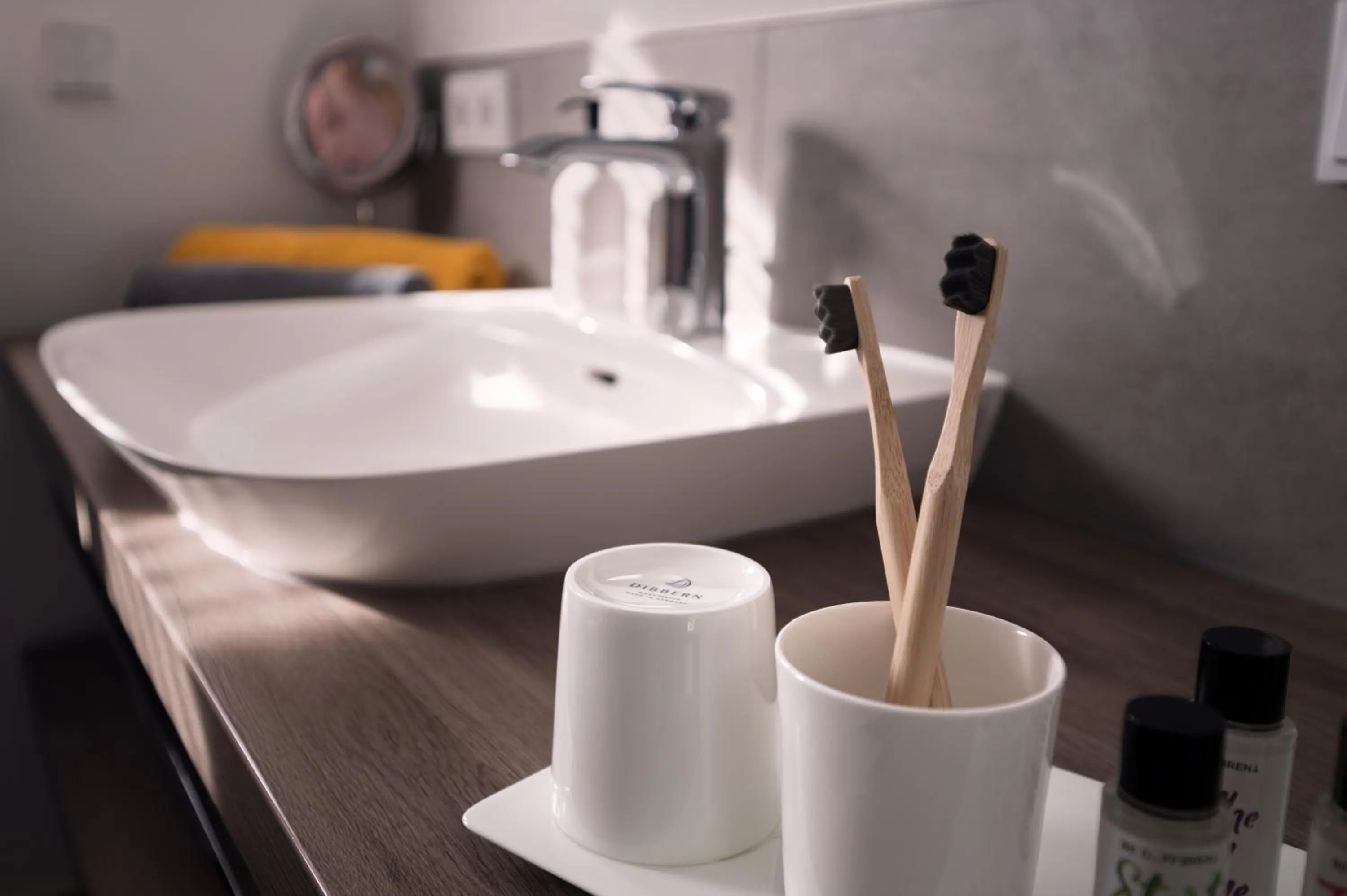 Bathroom in BLEIBE VIER Ferienwohnungen