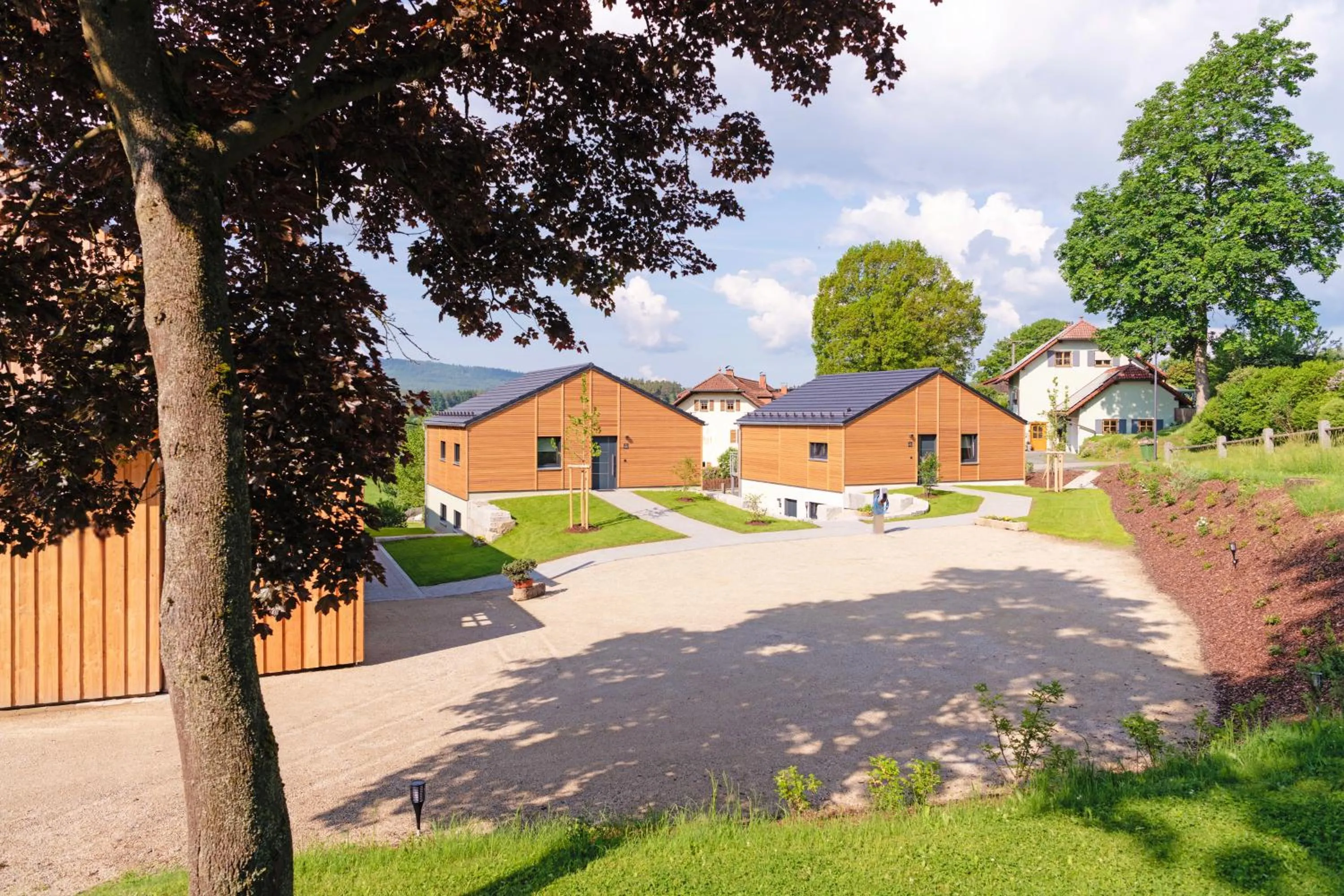 Property building in BLEIBE VIER Ferienwohnungen