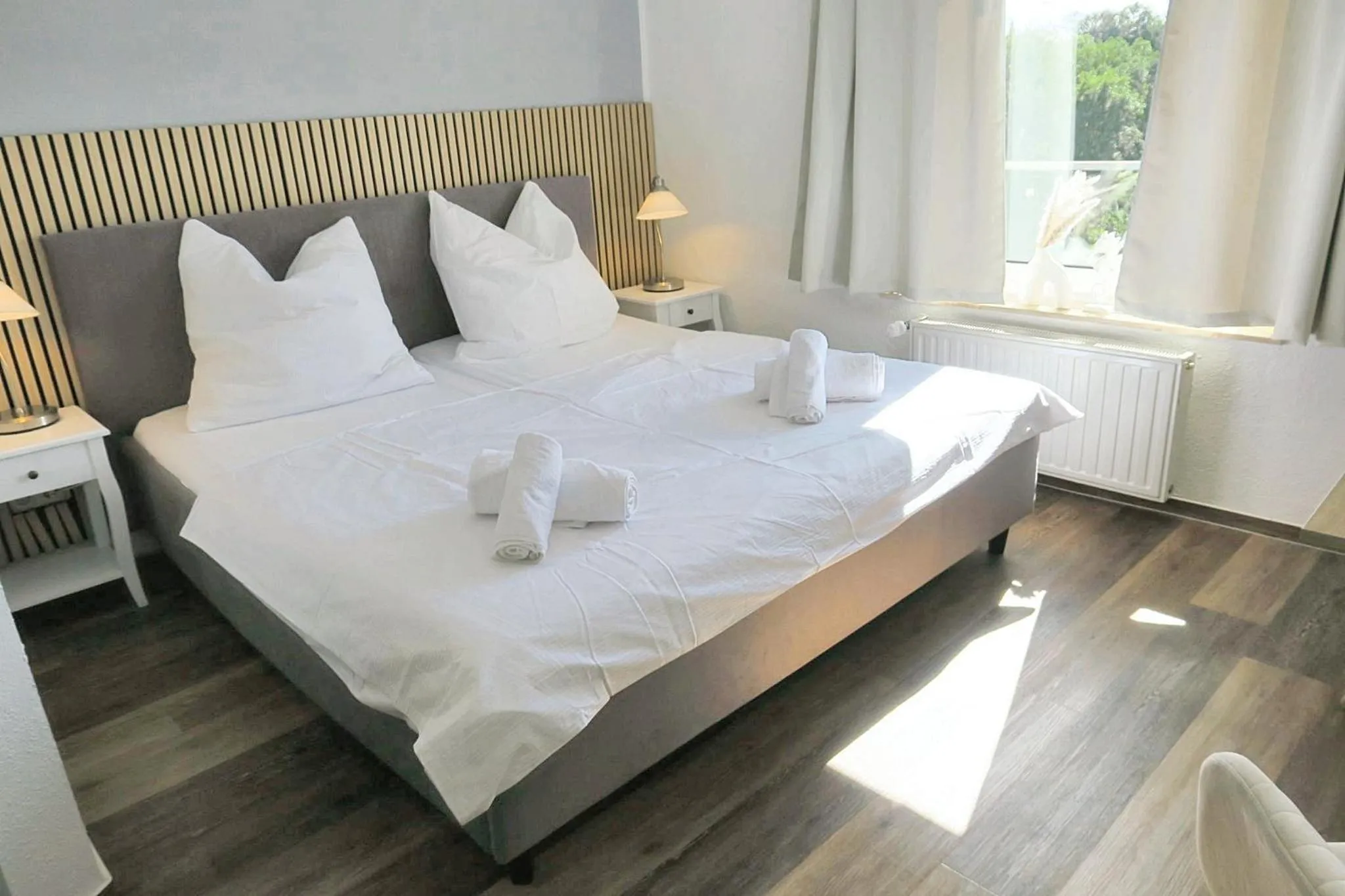 Bed in Hotel Marina