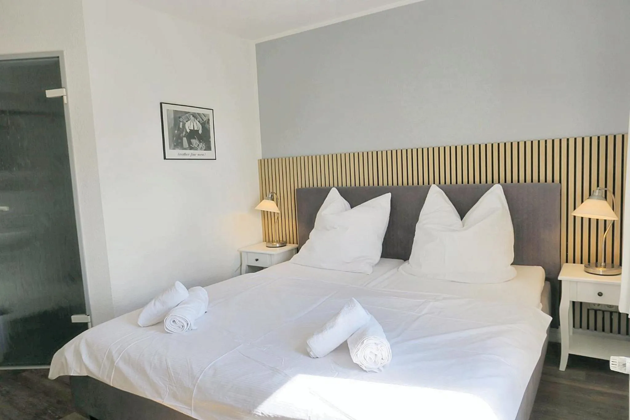 Bed in Hotel Marina
