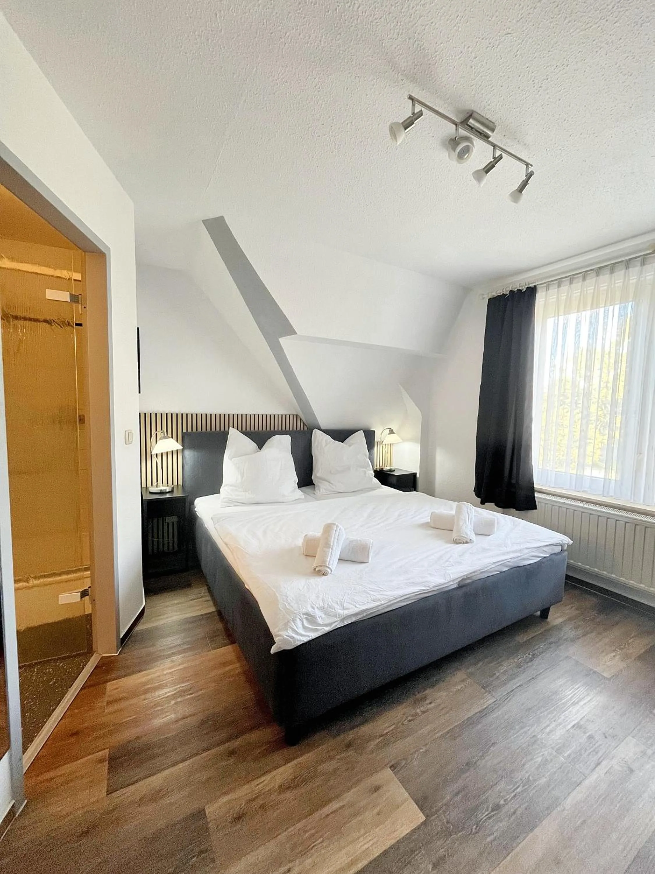 Bed in Hotel Marina