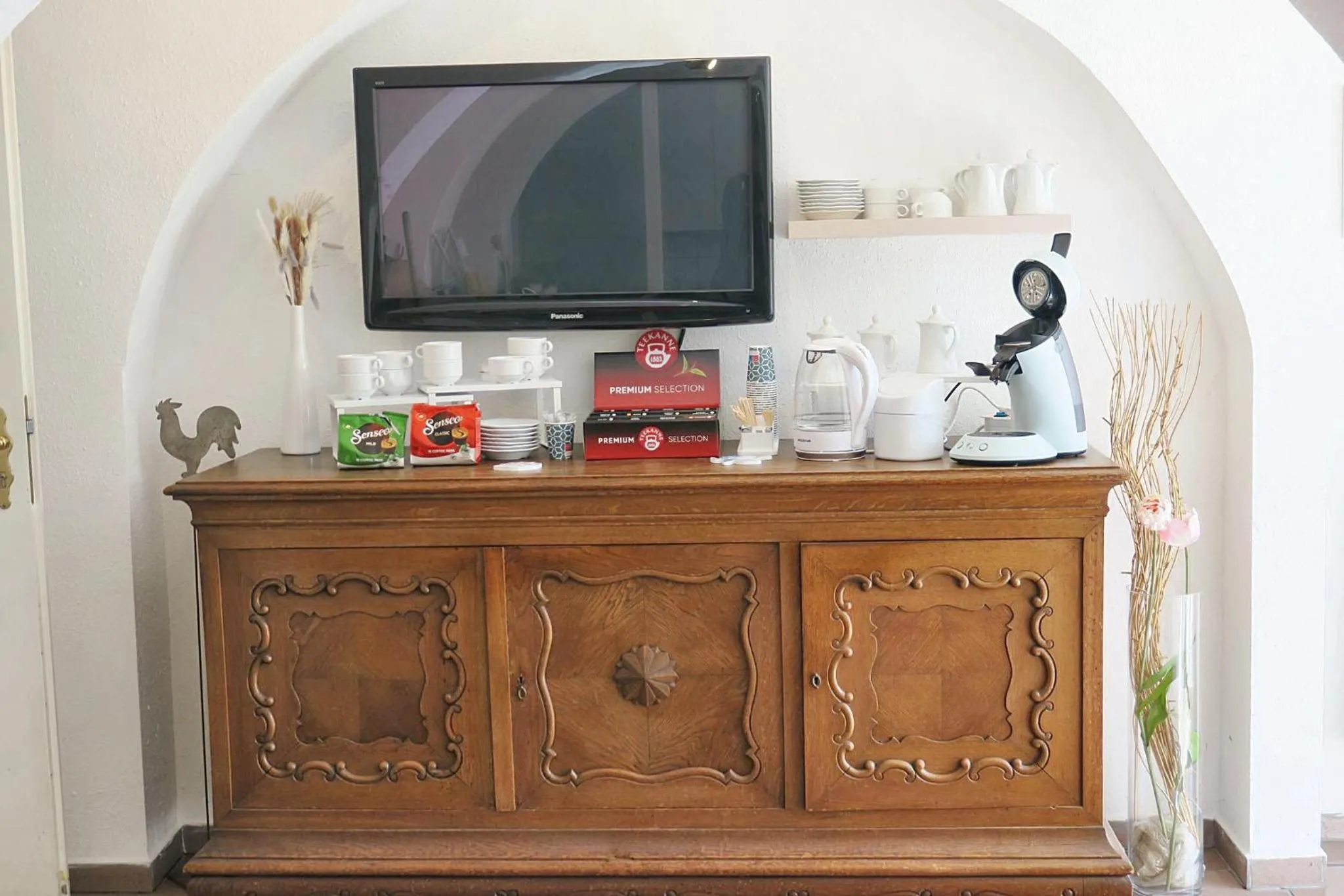 Coffee/tea facilities in Hotel Marina
