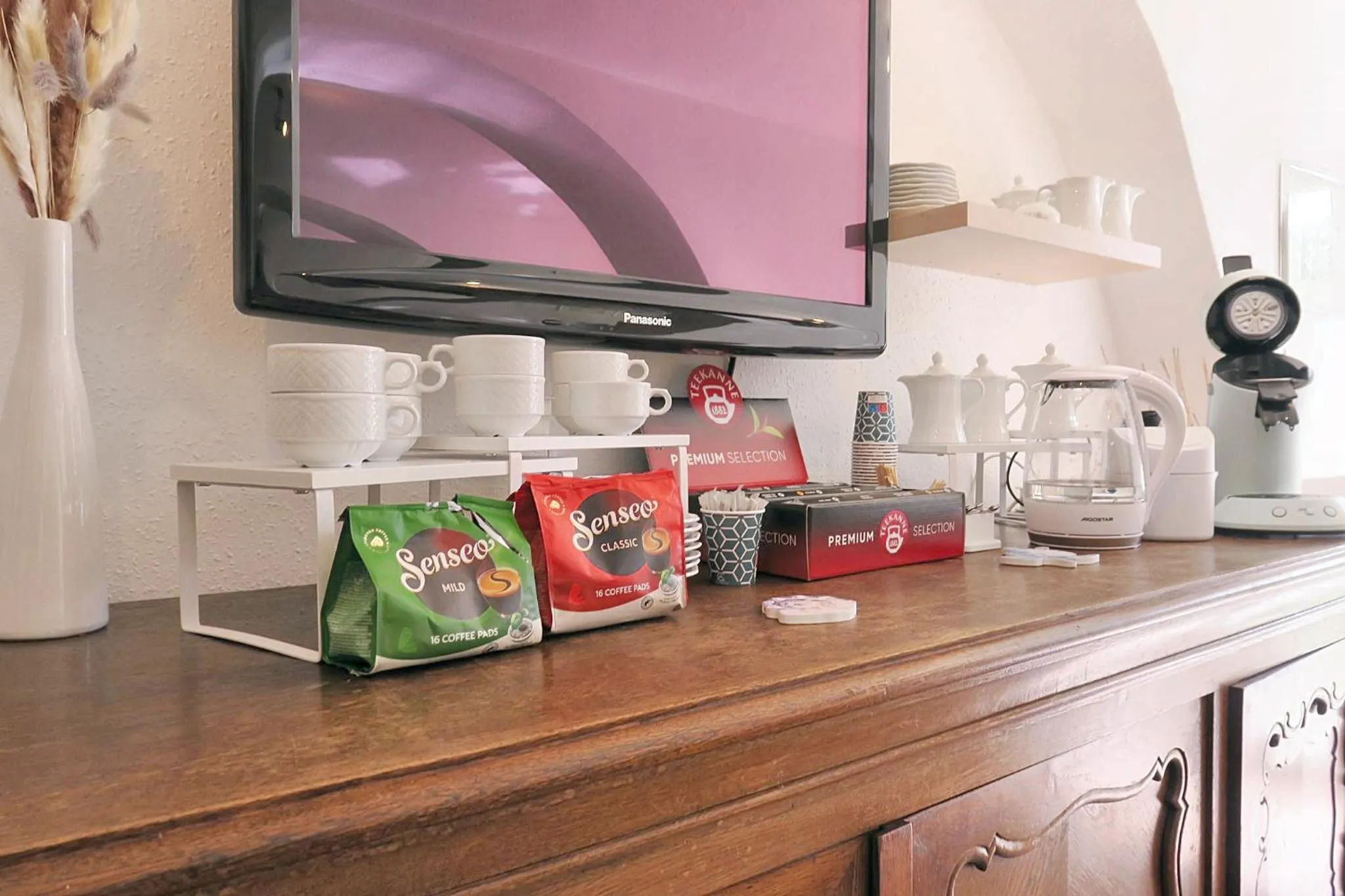 Coffee/tea facilities in Hotel Marina