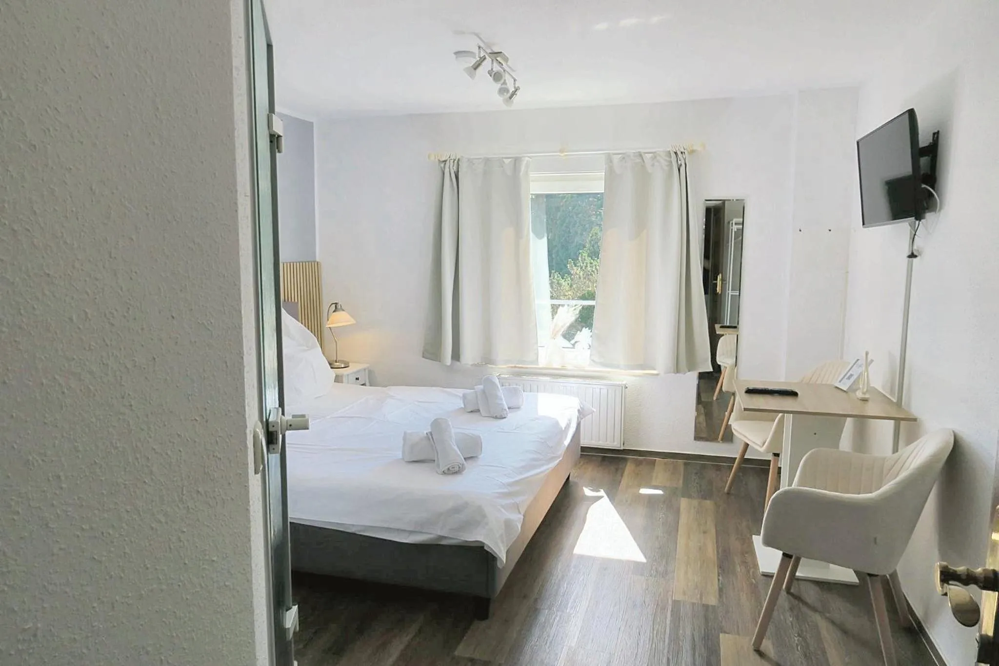 Bed in Hotel Marina