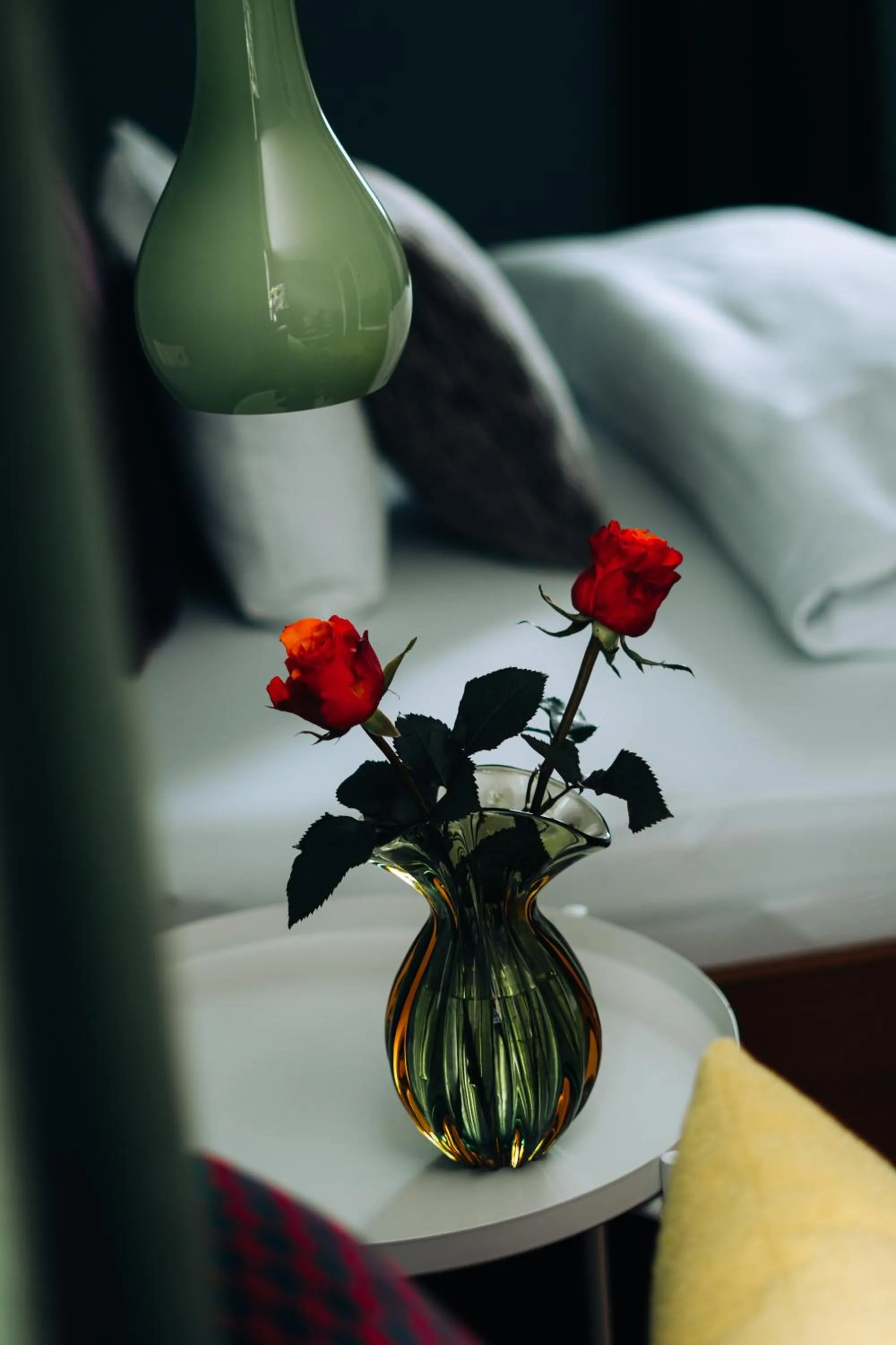 Decorative detail, Bed in Molo Rouge - Boutiquehotel & Café