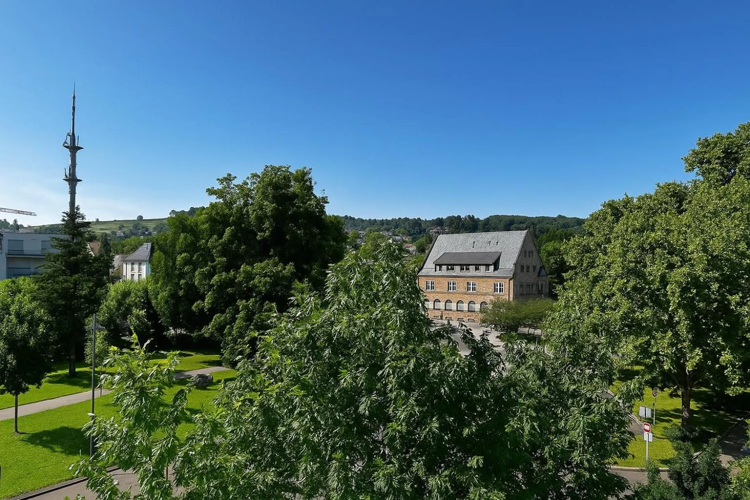 Natural landscape in City Hotel
