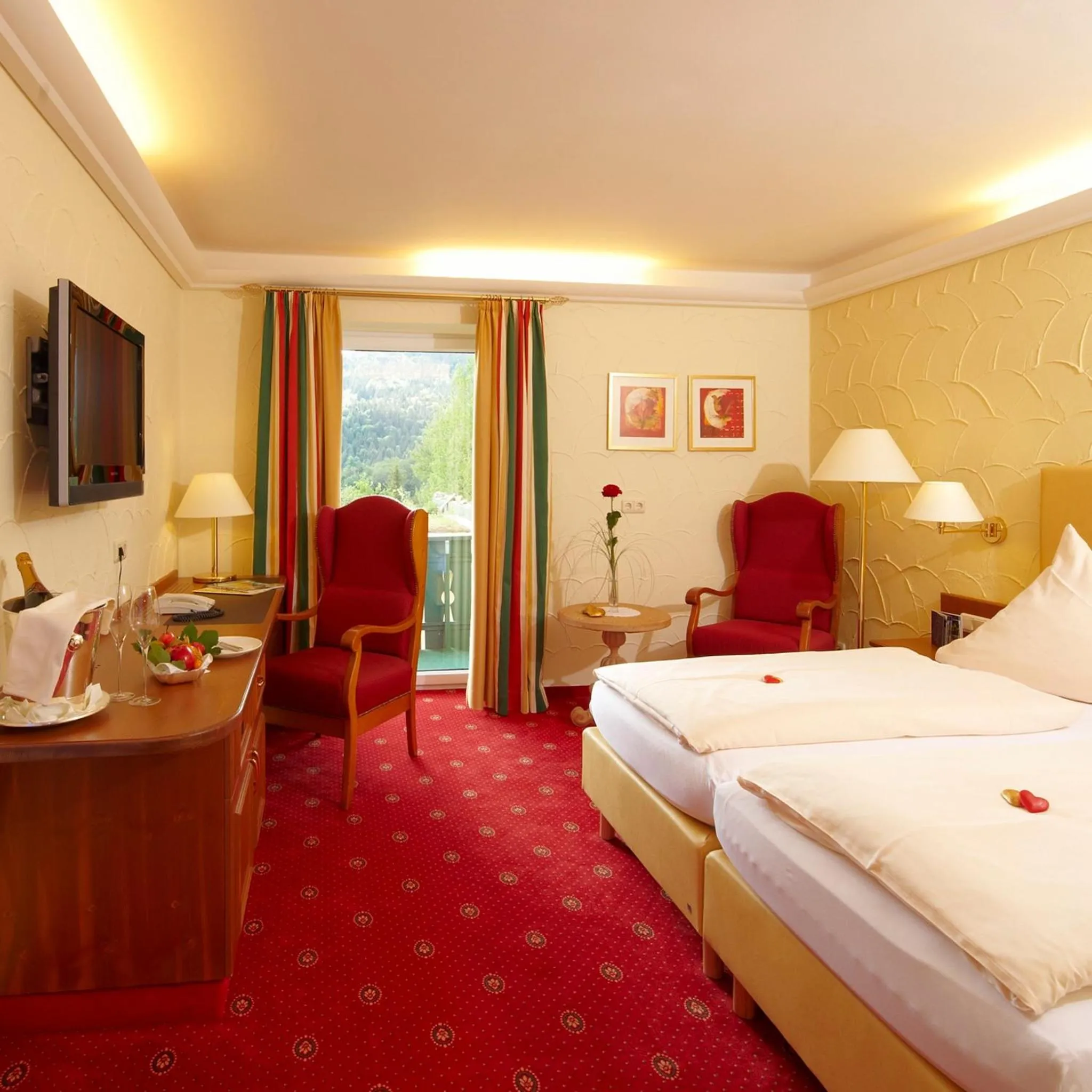 Photo of the whole room, Bed in Naturhotel Rebling