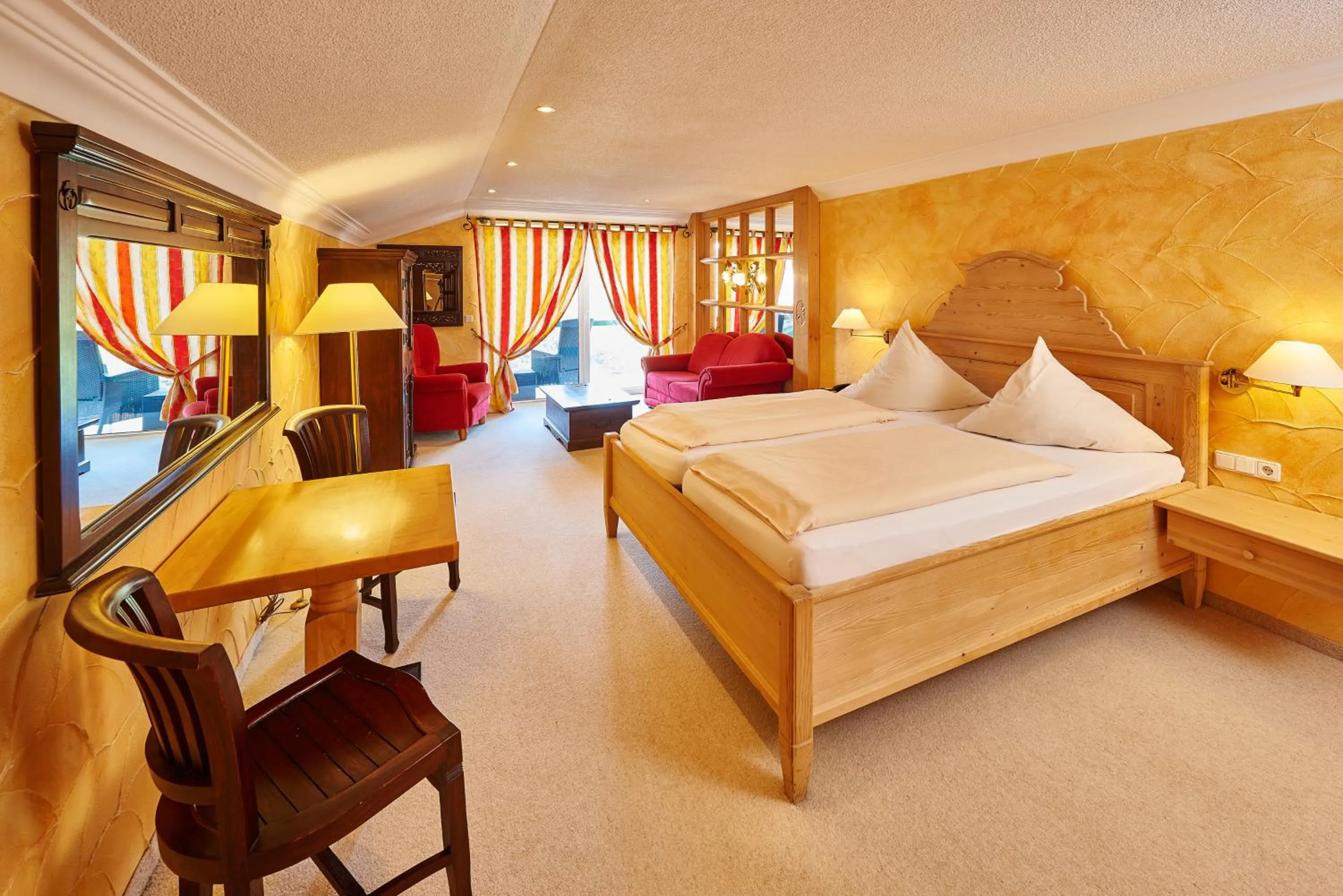 Photo of the whole room, Bed in Naturhotel Rebling