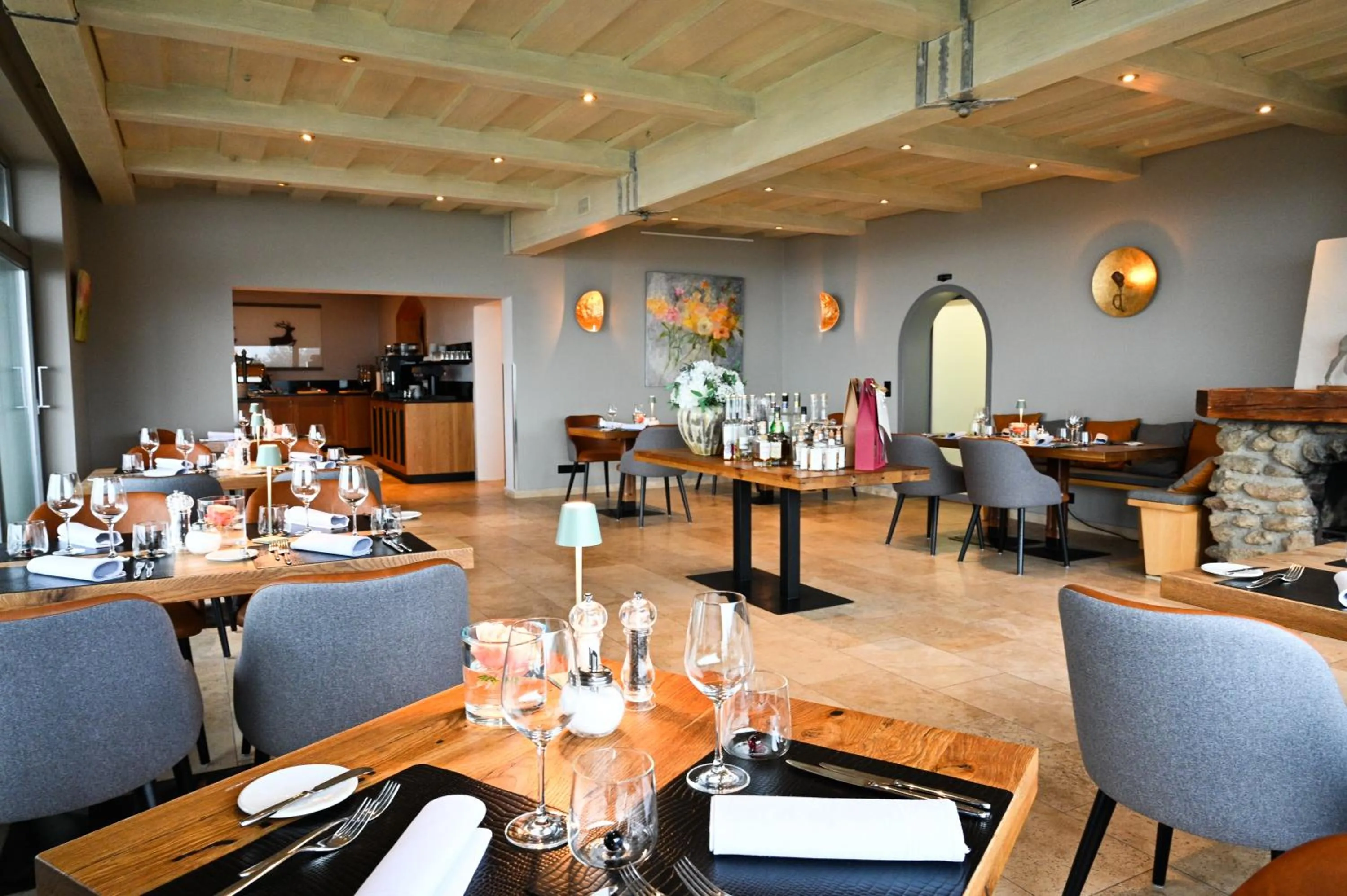 Restaurant/places to eat in Naturhotel Rebling