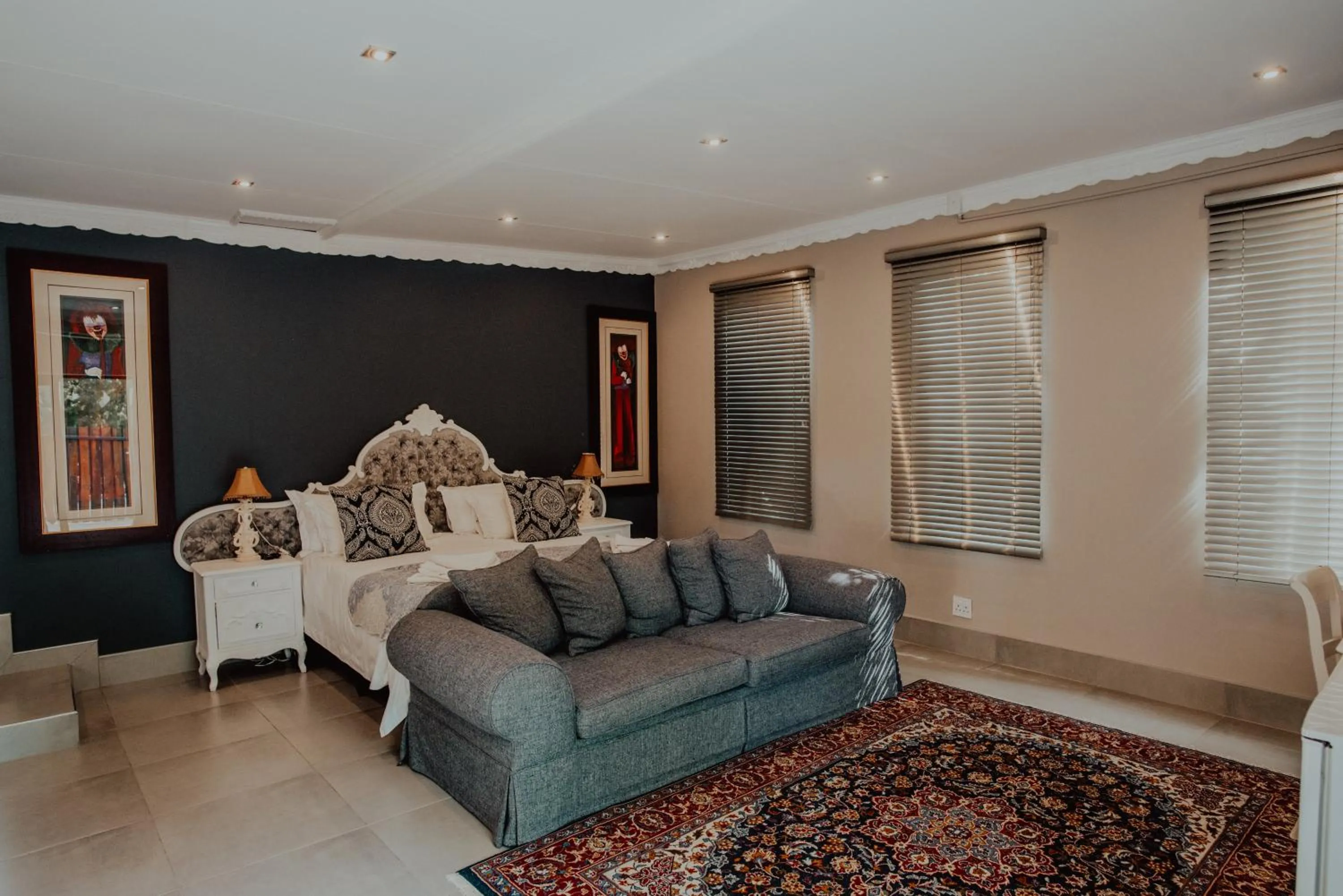 Seating area in Le Grant Guesthhouse