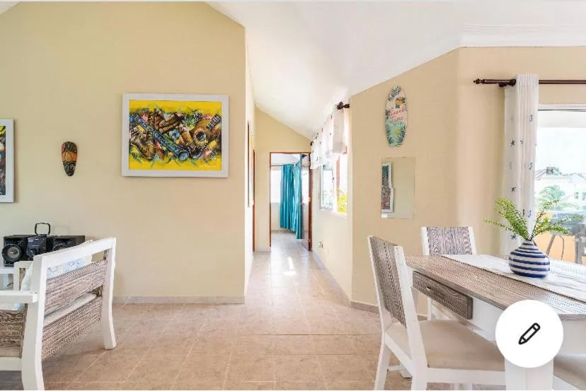 Dining area in Hotel Las Rosas de Punta Cana