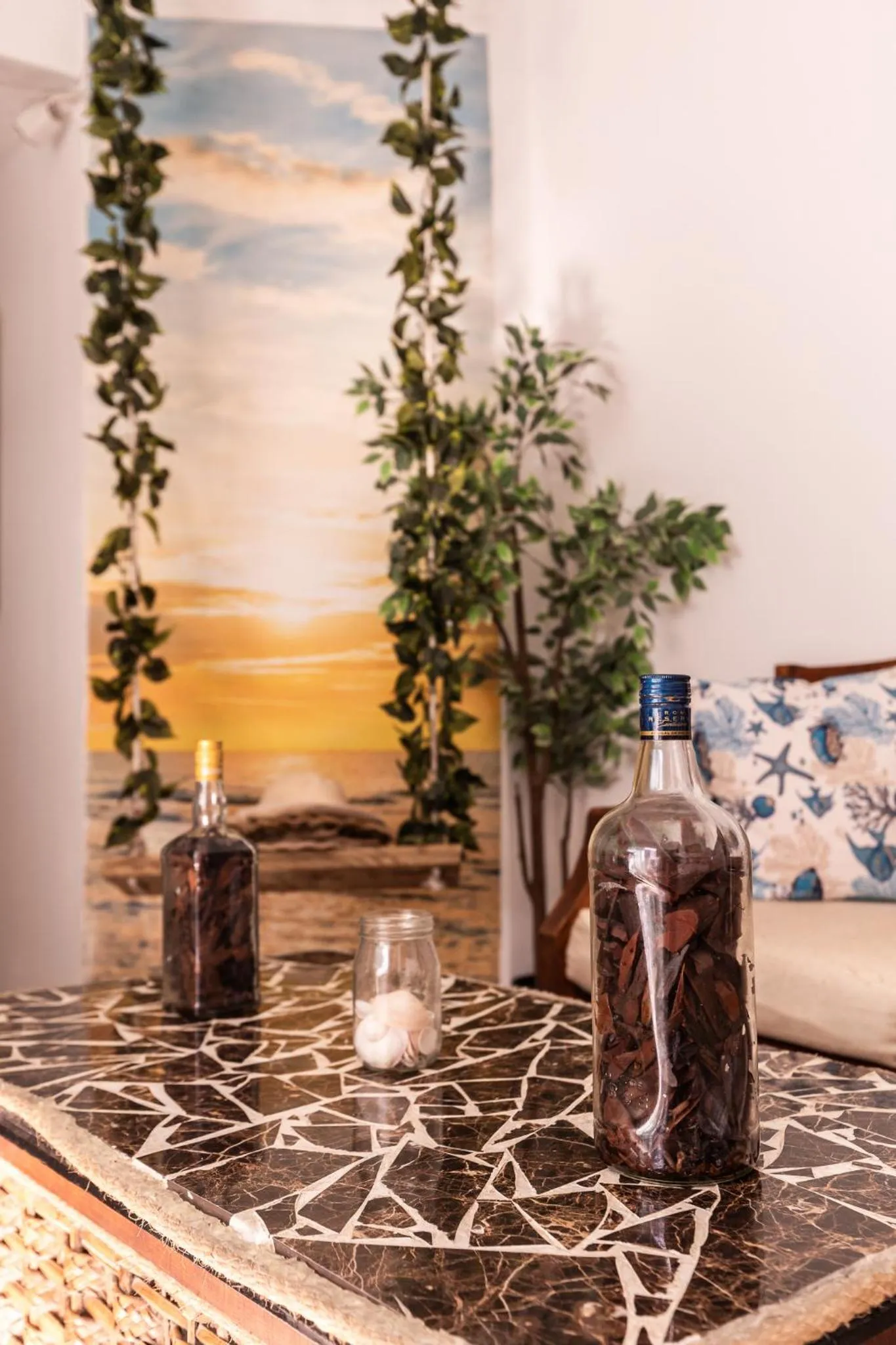 Decorative detail in Hotel Las Rosas de Punta Cana