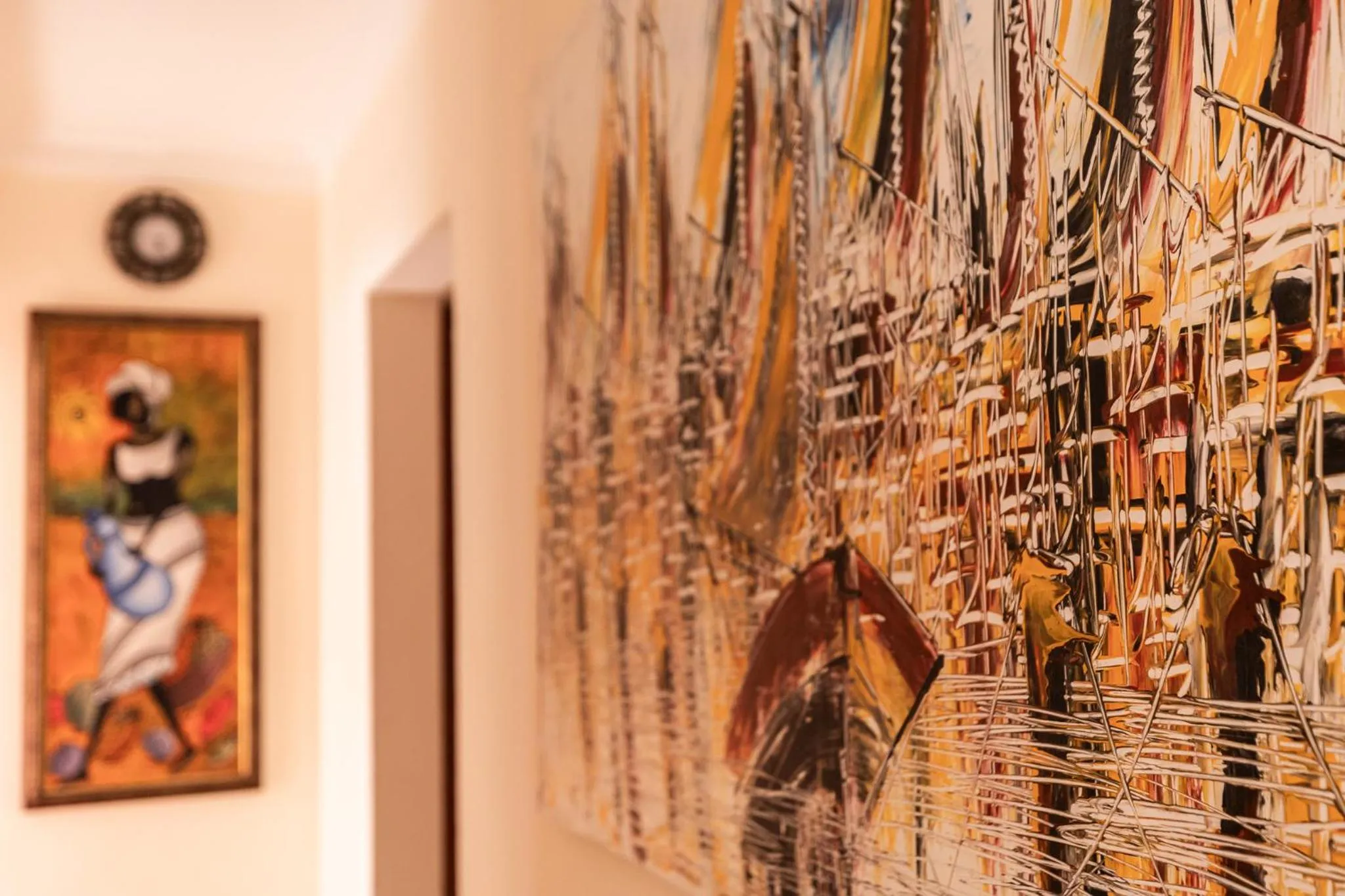 Decorative detail in Hotel Las Rosas de Punta Cana