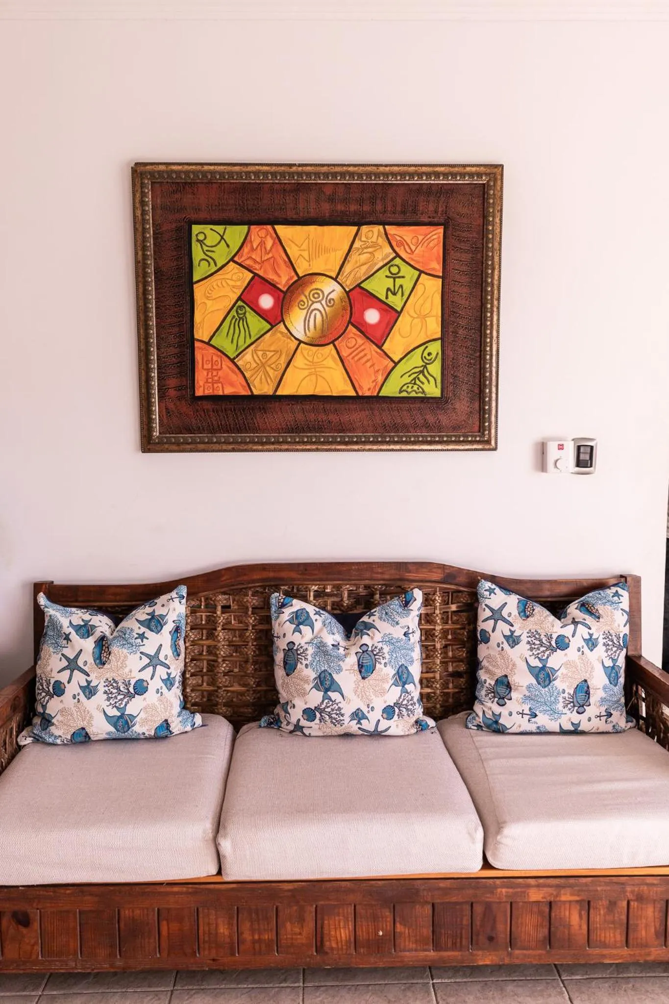 Decorative detail in Hotel Las Rosas de Punta Cana